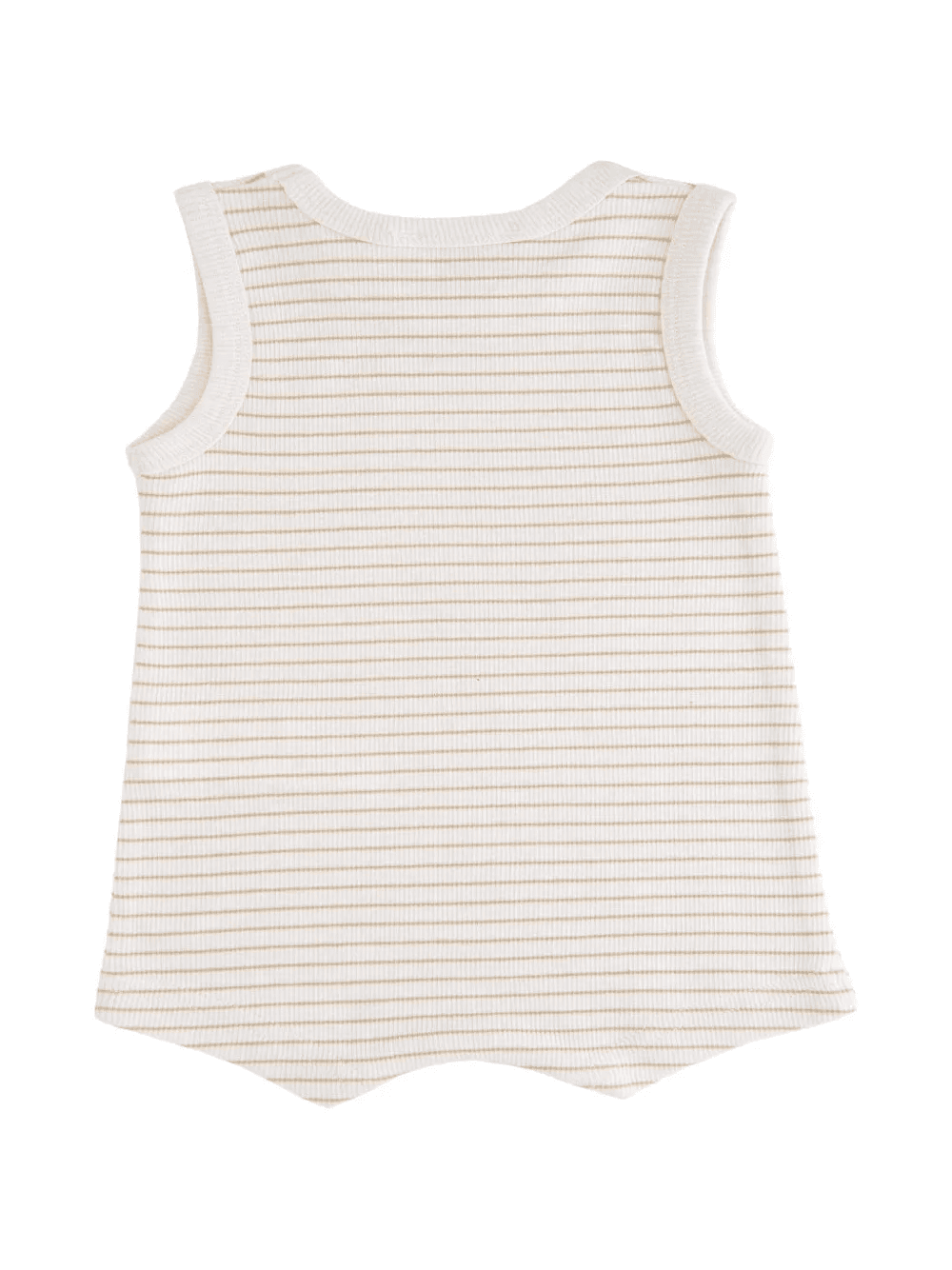 striped sleeveless shortie — Image 2
