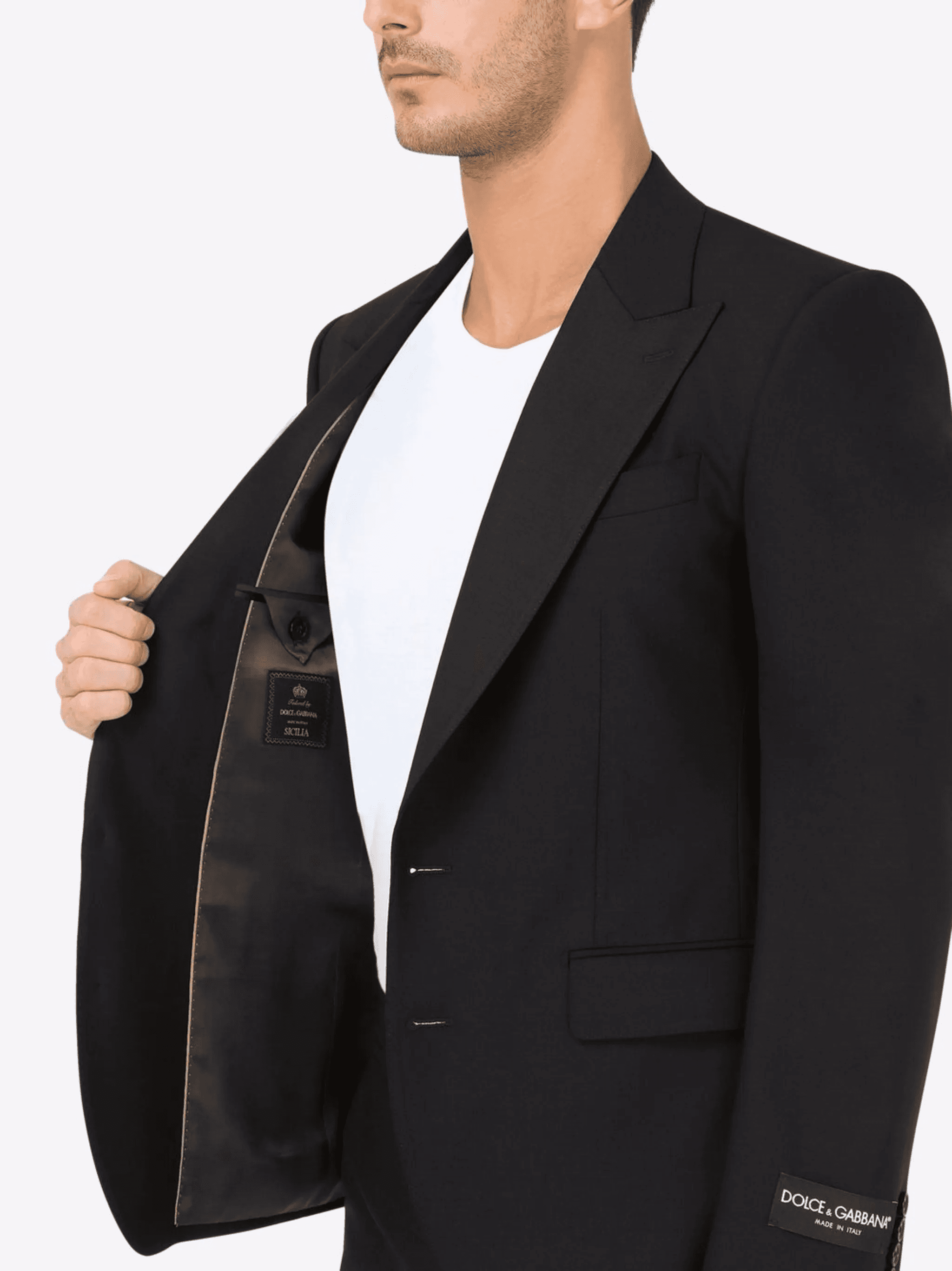 Sicilia-fit single-breasted suit — Image 2