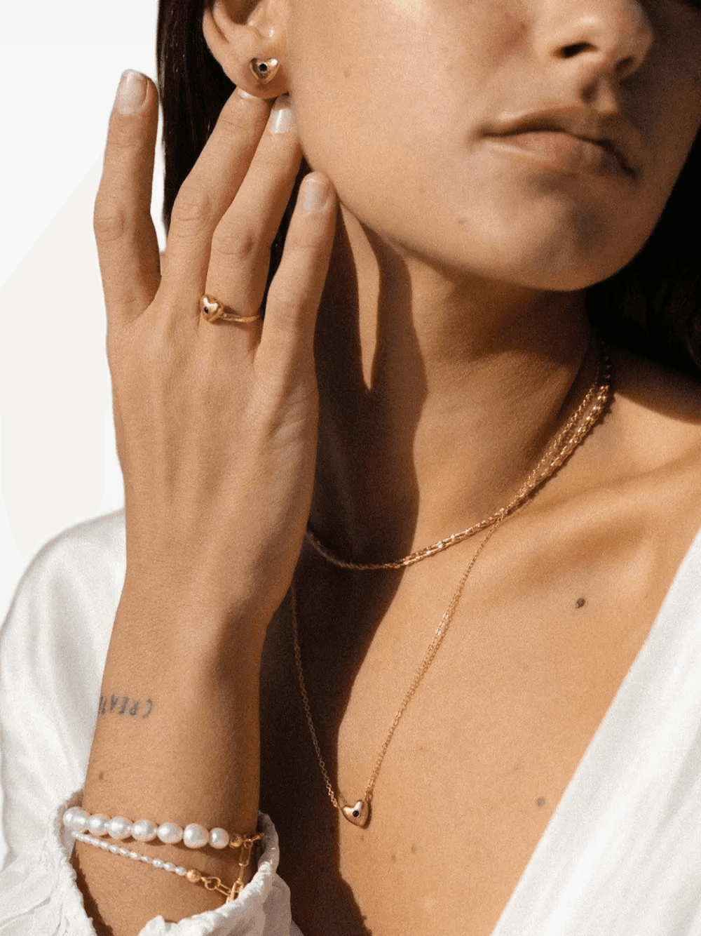 heart-pendant necklace — Image 4