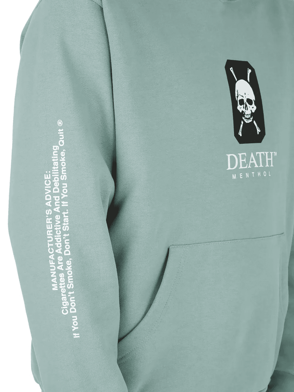 graphic print hooded sweatshirt — Image 3