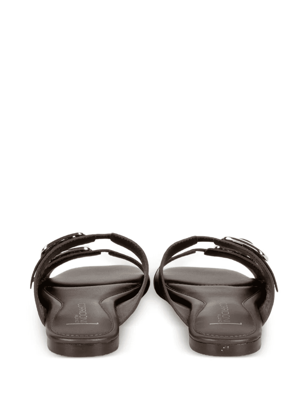 buckle-fastening leather sandals — Image 2