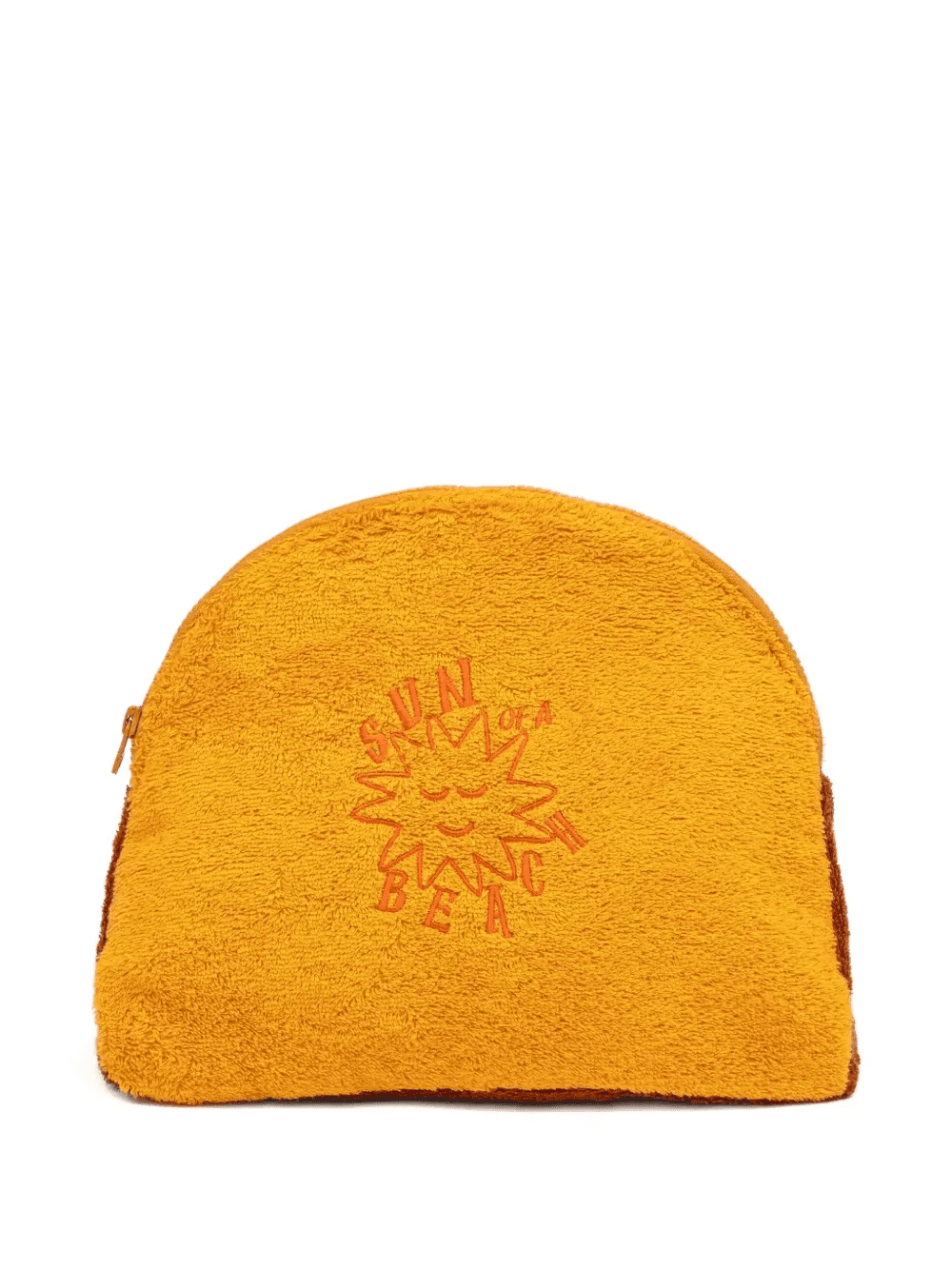 Luna embroidered terry-cloth pouch - Image 1