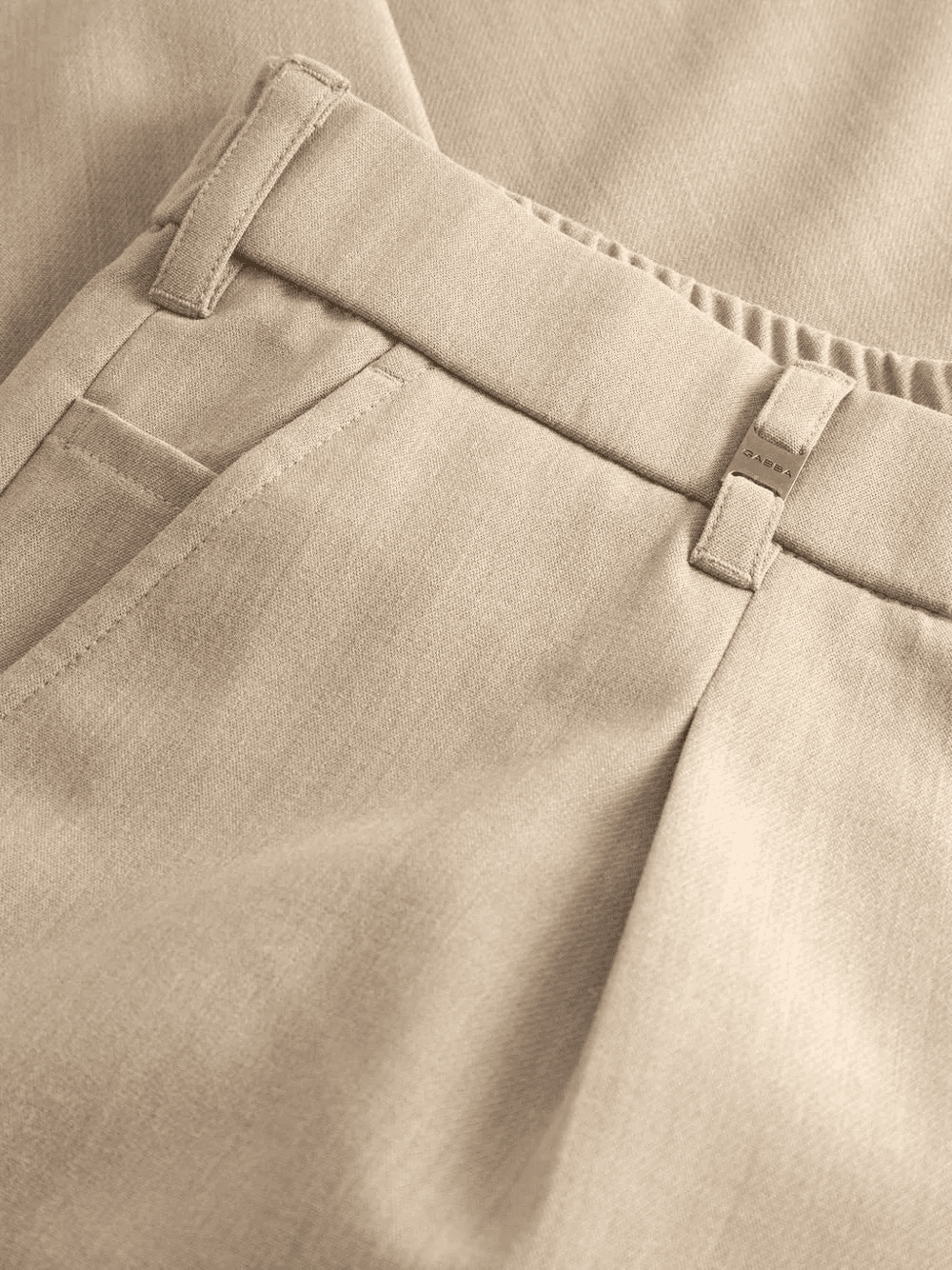 GABnapoli 19 Phin pleated elasticated-waistband trousers — Image 4