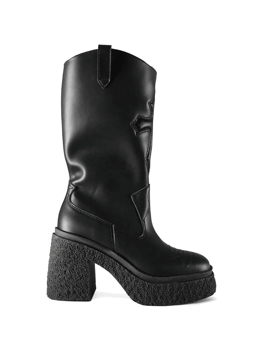 Monroe western-style platform boots - Image 1