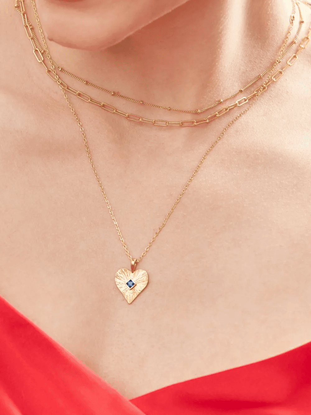 heart-pendant necklace — Image 2