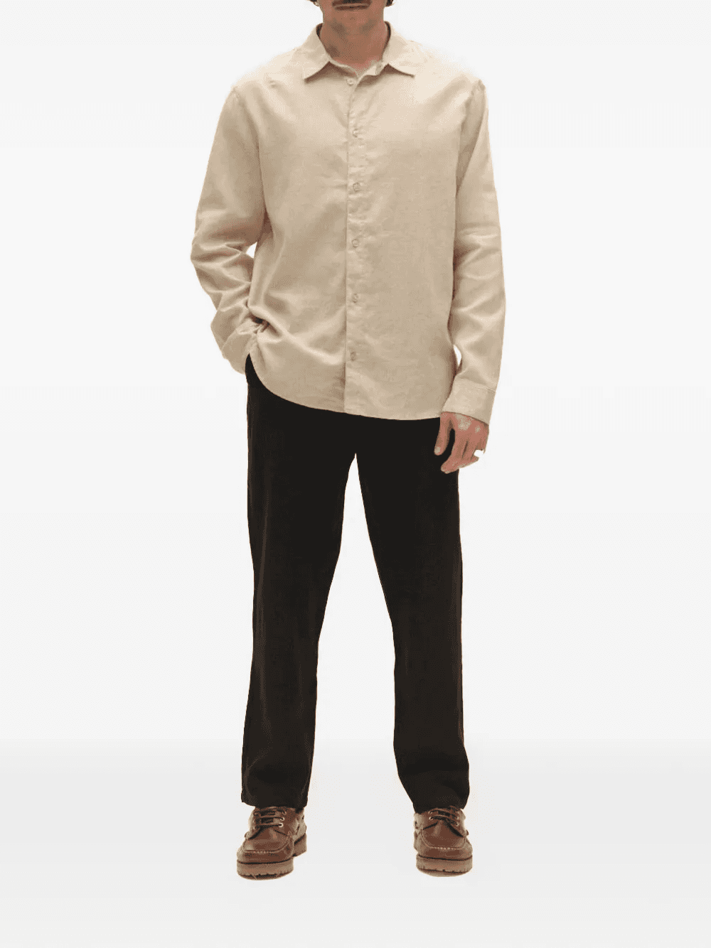 Napoli 19 pleated trousers — Image 5