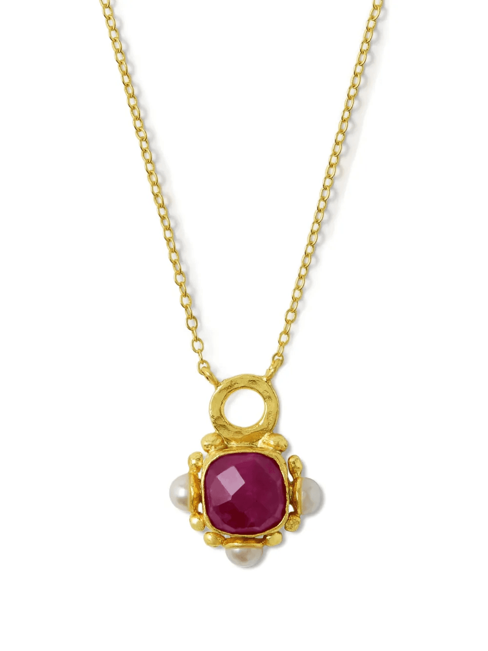 Esther ruby pendant necklace - Image 1