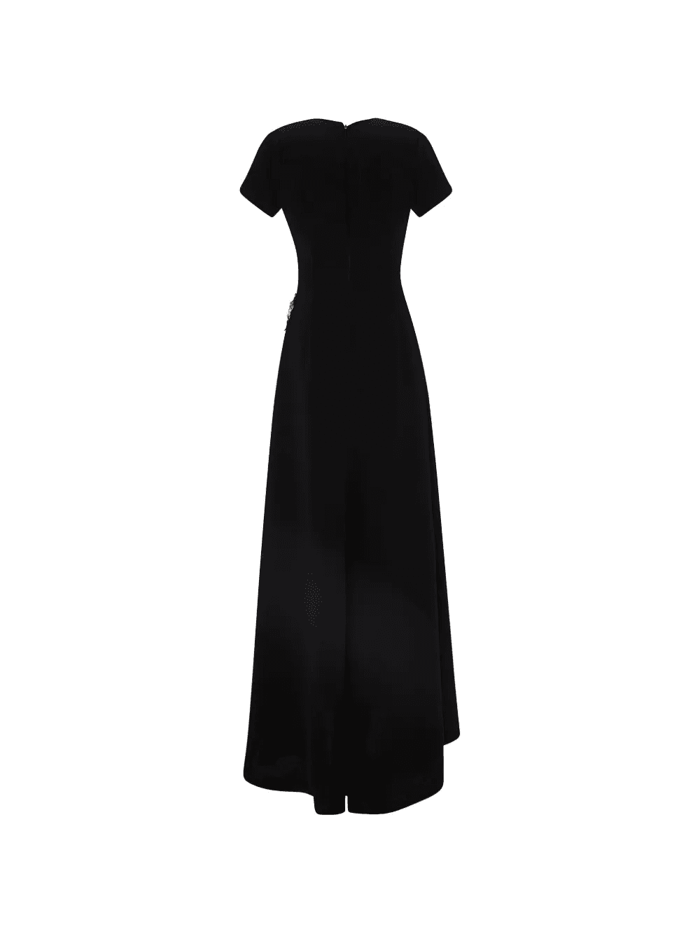 embellished pleated-panel maxi dress — Image 5