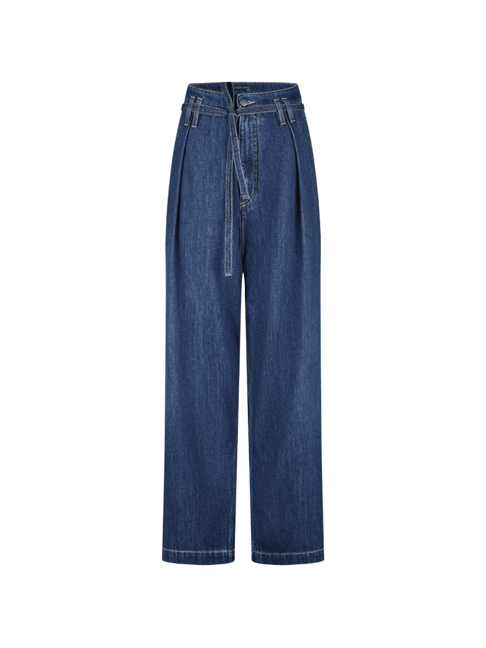 Enia belted pleated jeans - Image 1