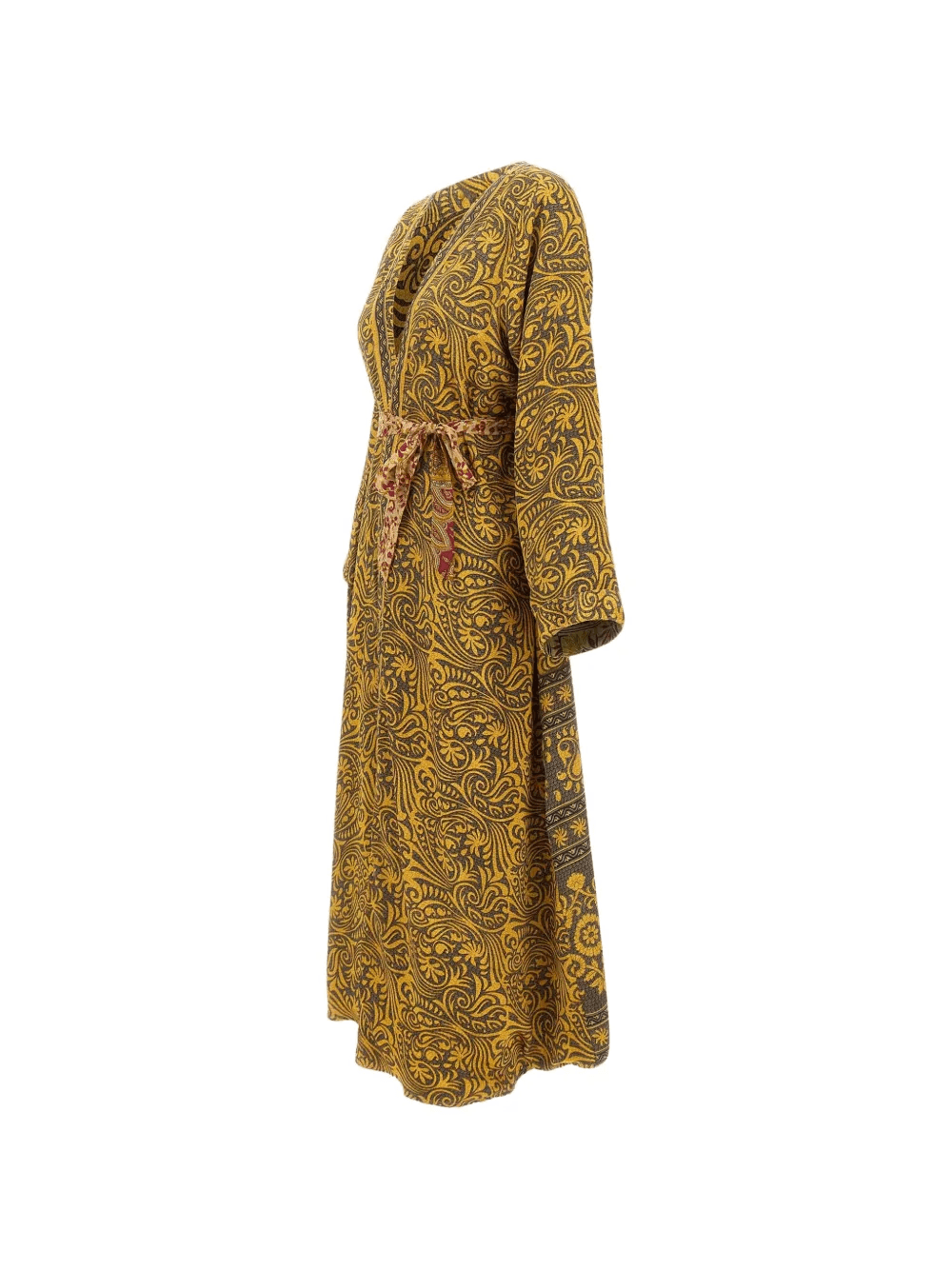 paisley-print midi dress — Image 7