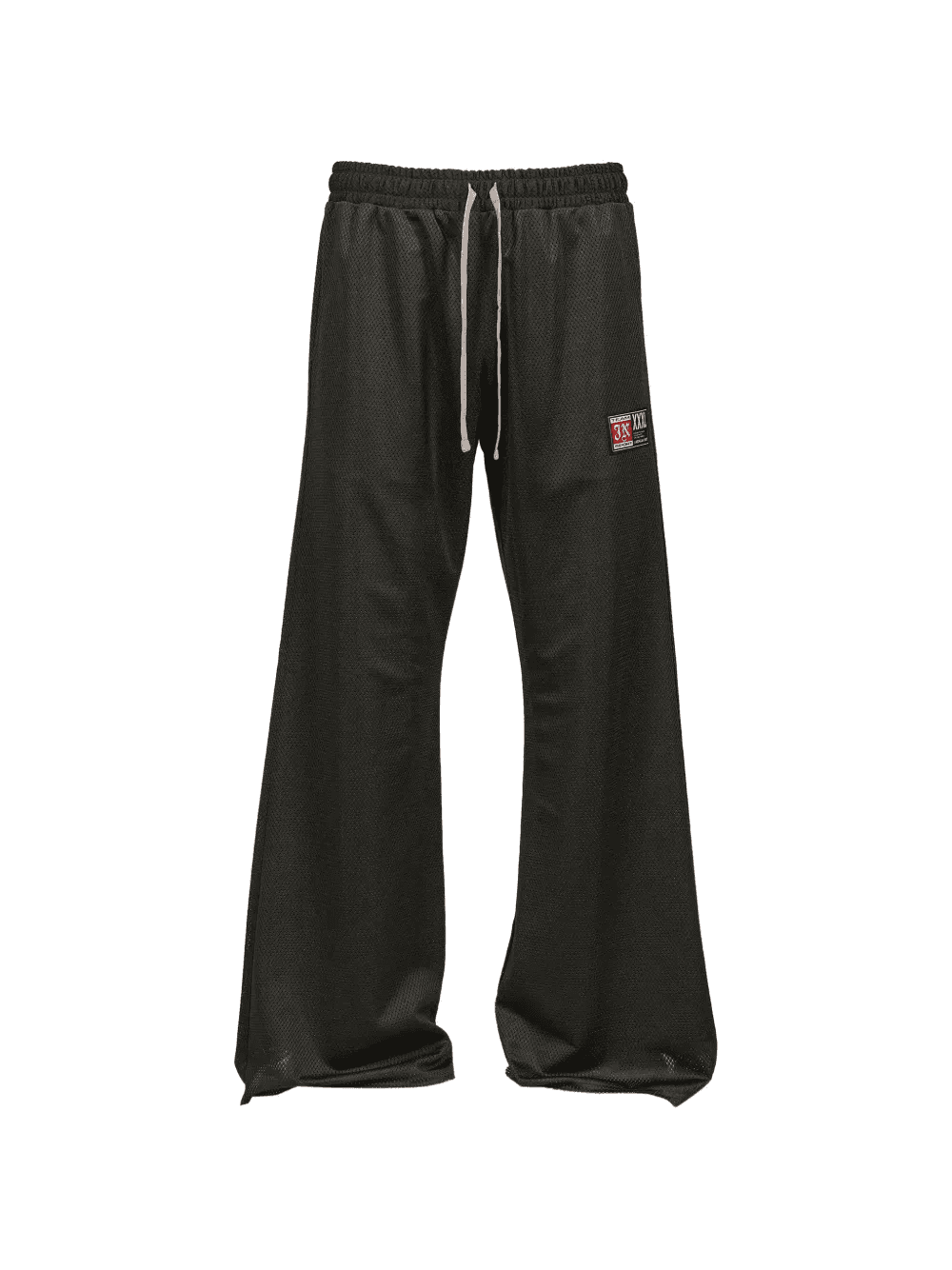 logo-patch mesh track pants - Image 1