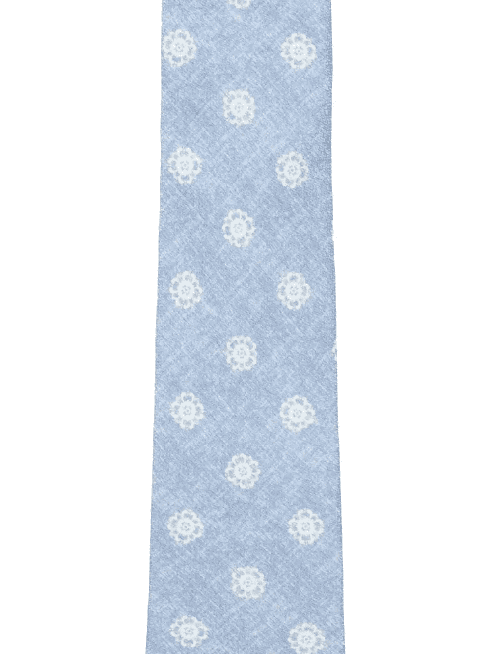 floral-print silk tie — Image 2