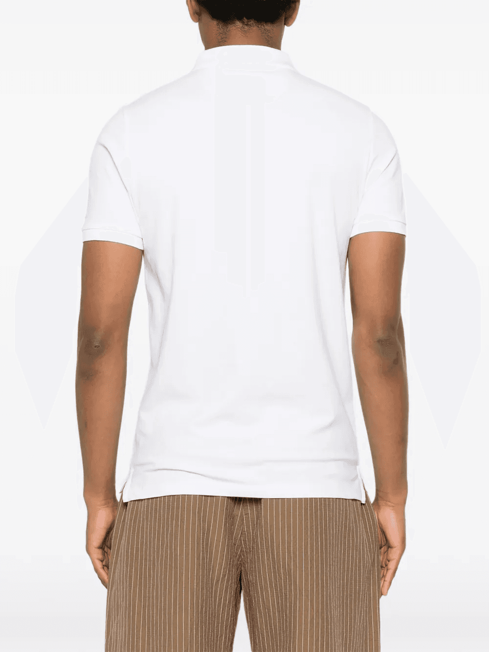 logo-embroidered polo shirt — Image 3
