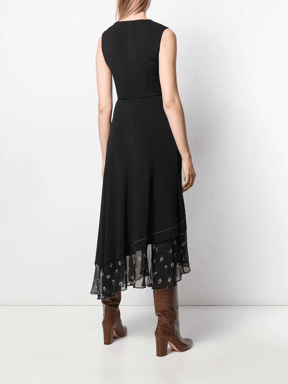 floral trim shift dress — Image 7