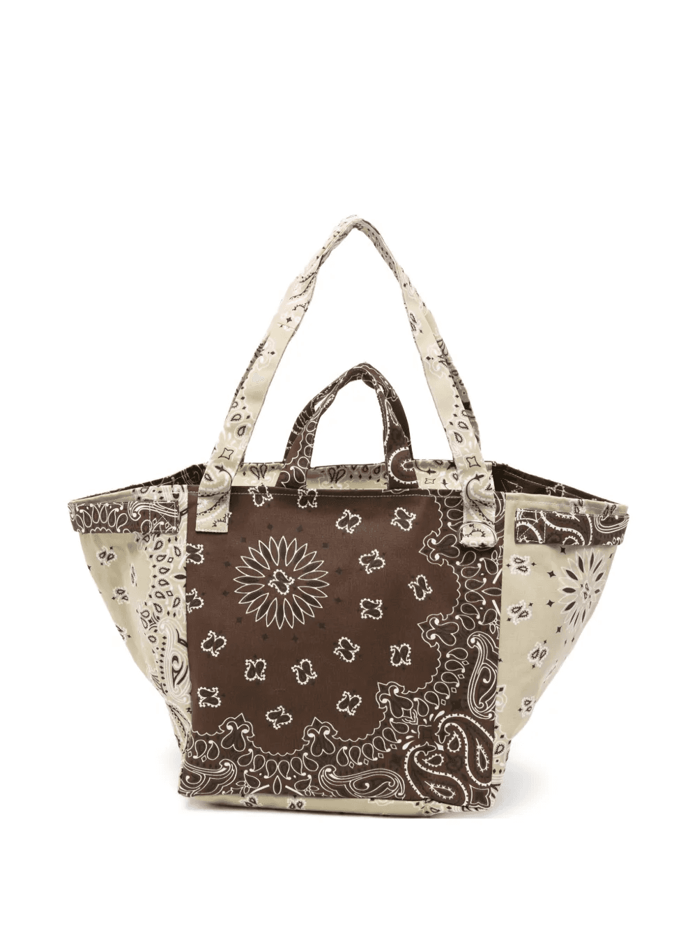 Trapèze bandana-print patchwork tote bag - Image 1