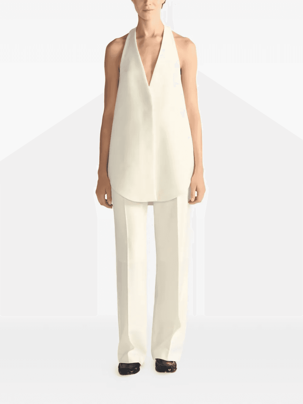 Yvonne halterneck blouse — Image 4
