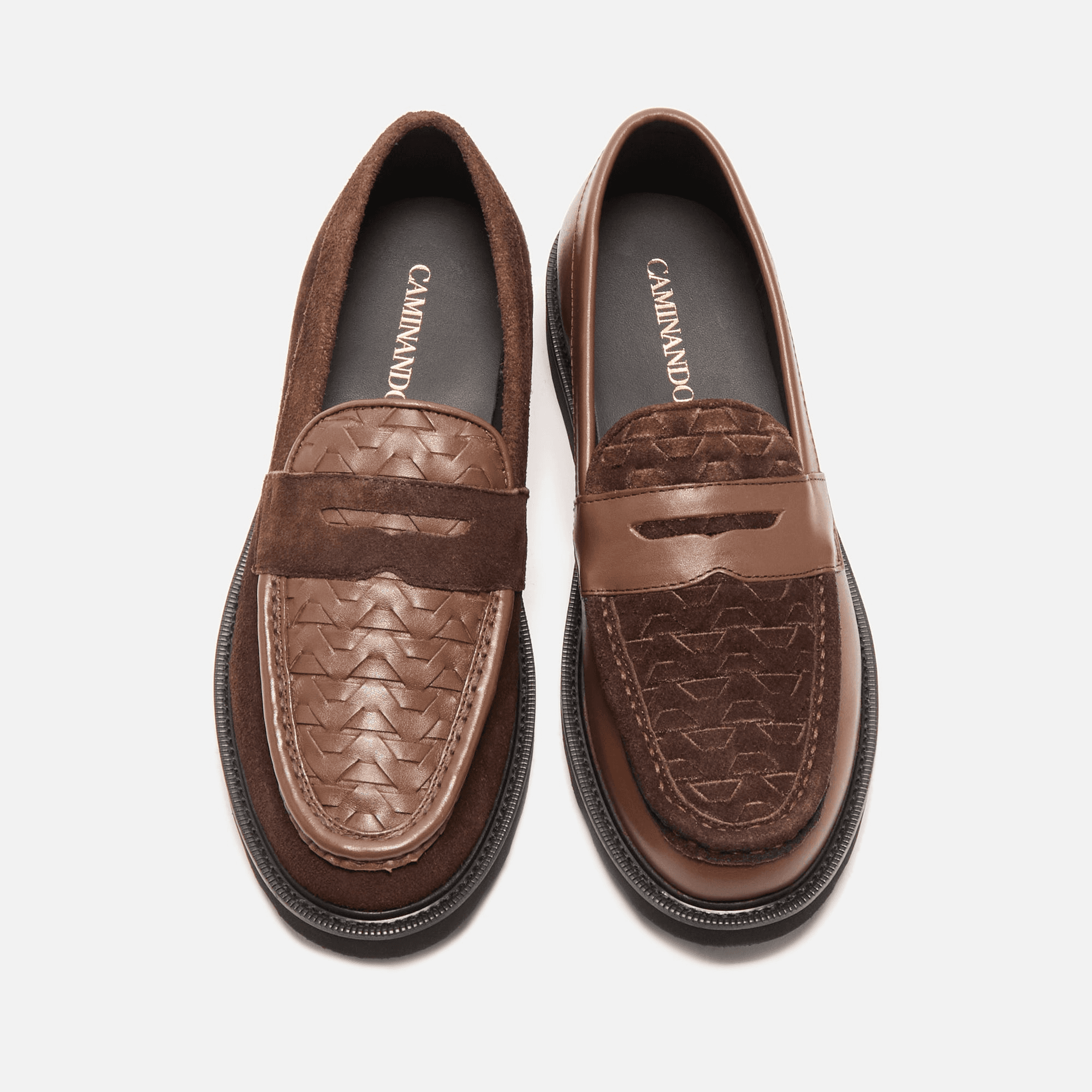 Caminando Loafer - Brown / Brown Weaving — Image 2