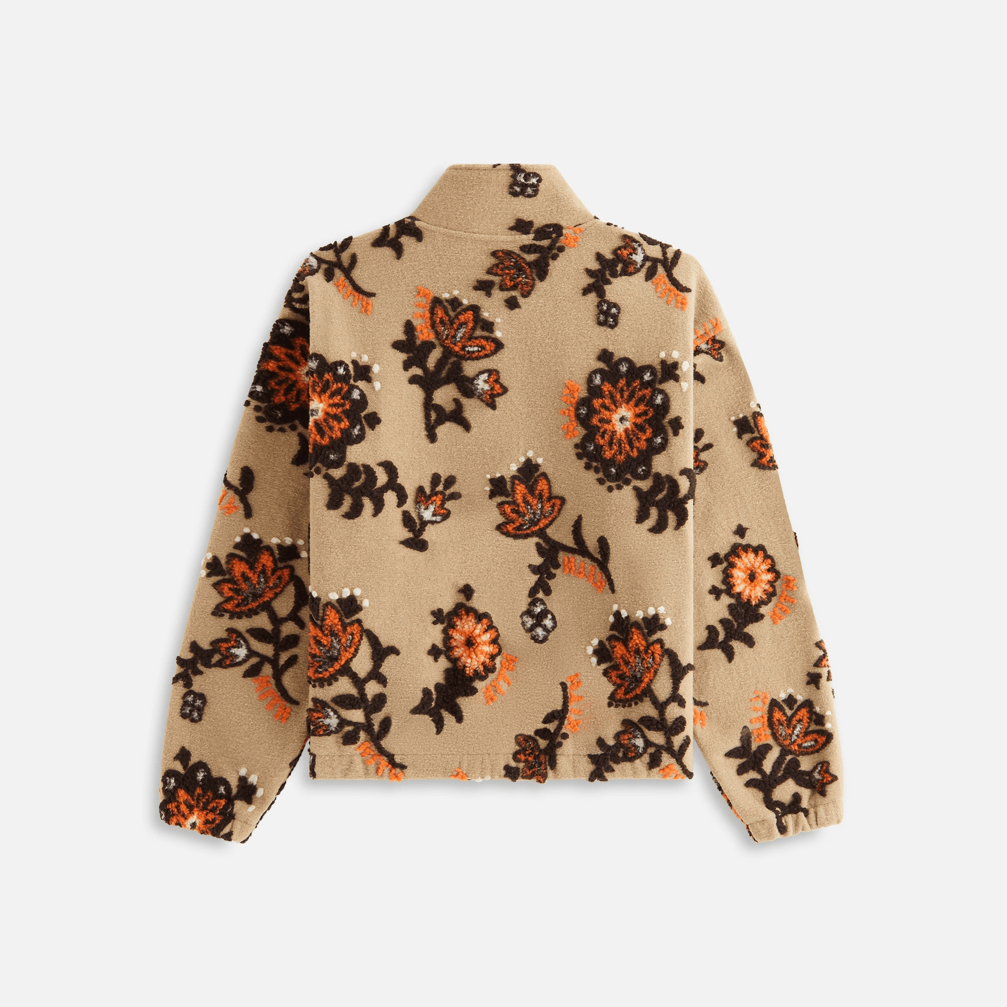 Kith Women Hunter III Paisley Sherpa 1/4 Zip - Canvas — Image 5