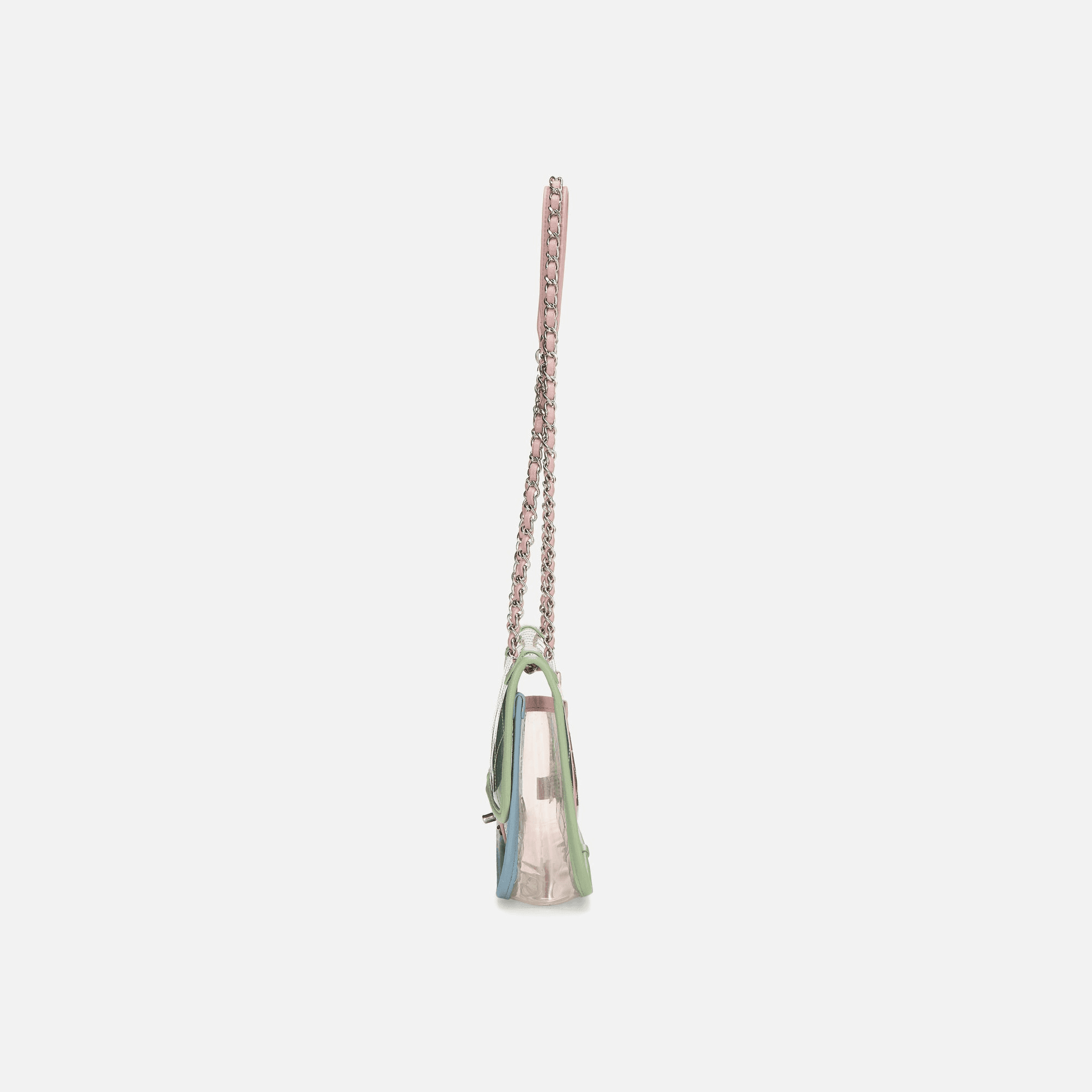 WGACA Chanel Multi Vinyl Coco Splash Flap Medium - Multi — Image 6