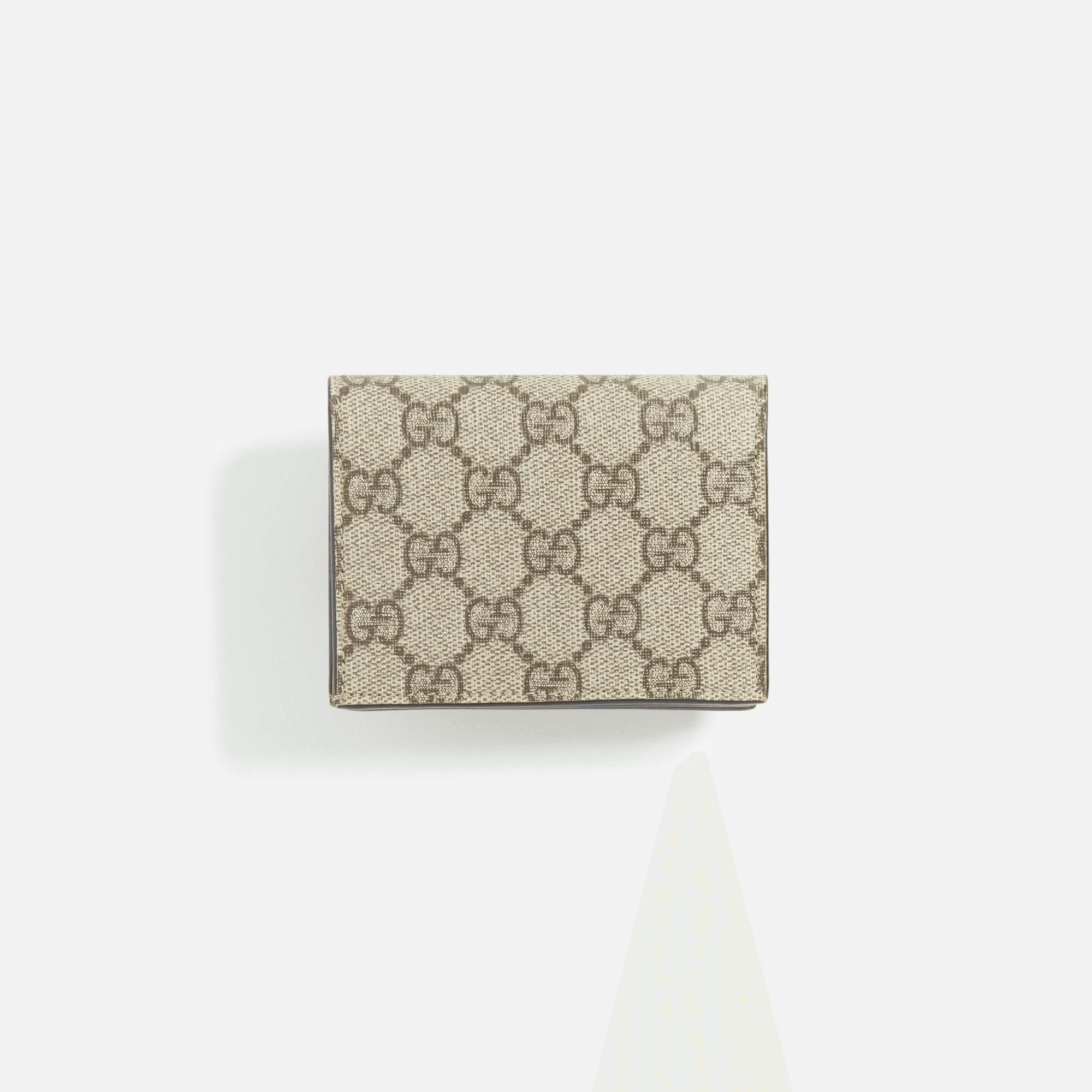 WGACA Gucci Cherry Card Case - Brown — Image 2