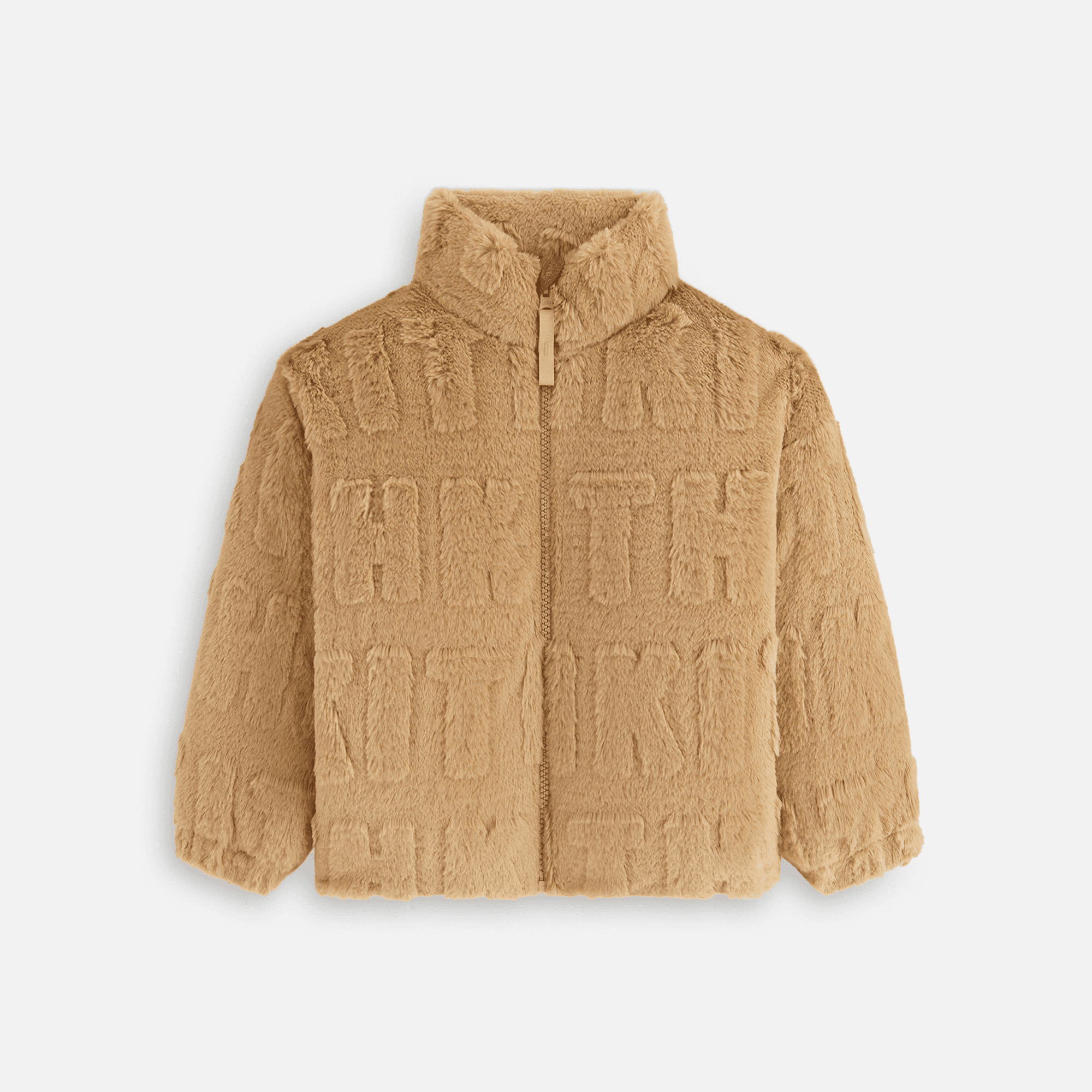 Kith Kids Monogram Faux Fur Lloyd Jacket - Shea