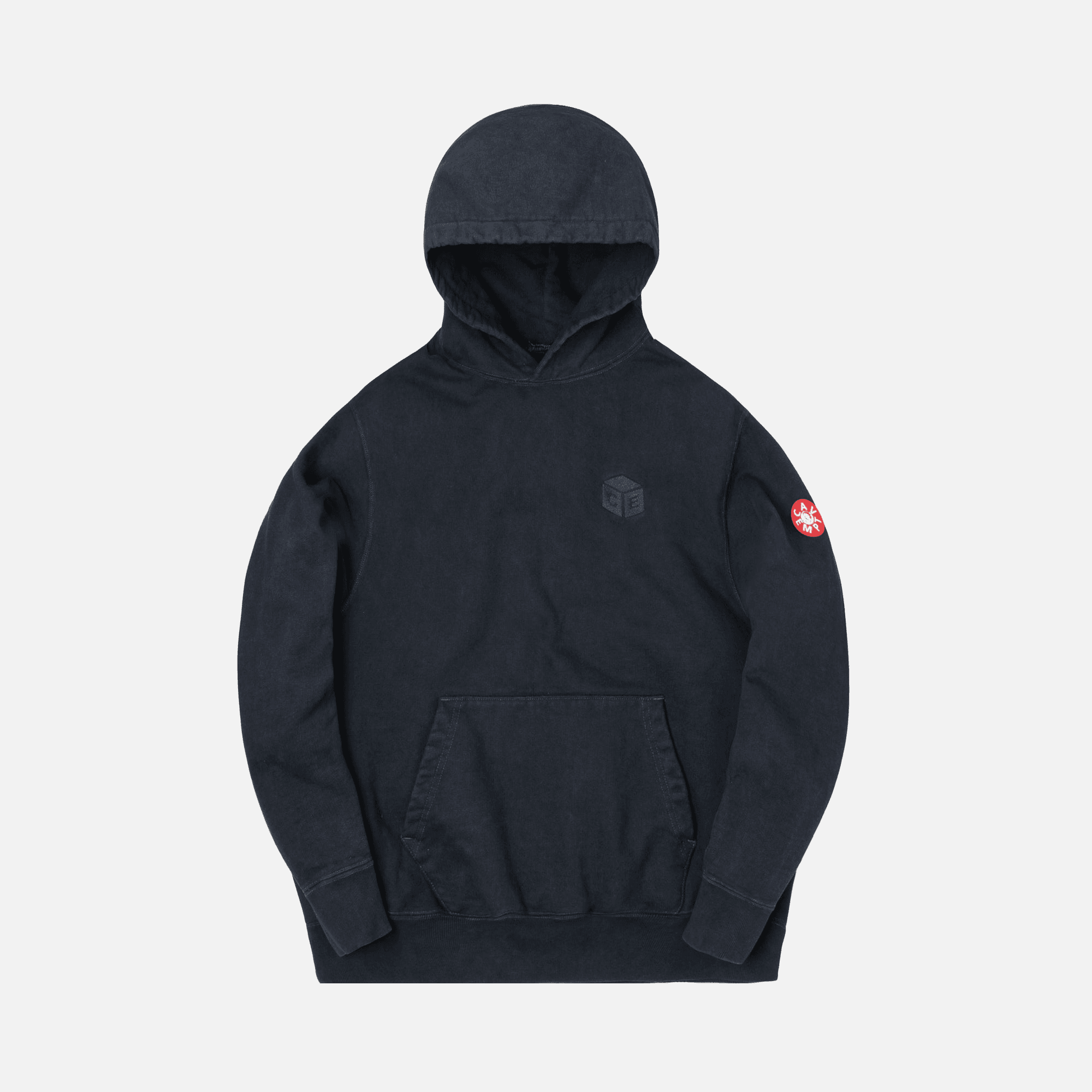 Cav Empt Overdye Cube Heavy Hoody - Black