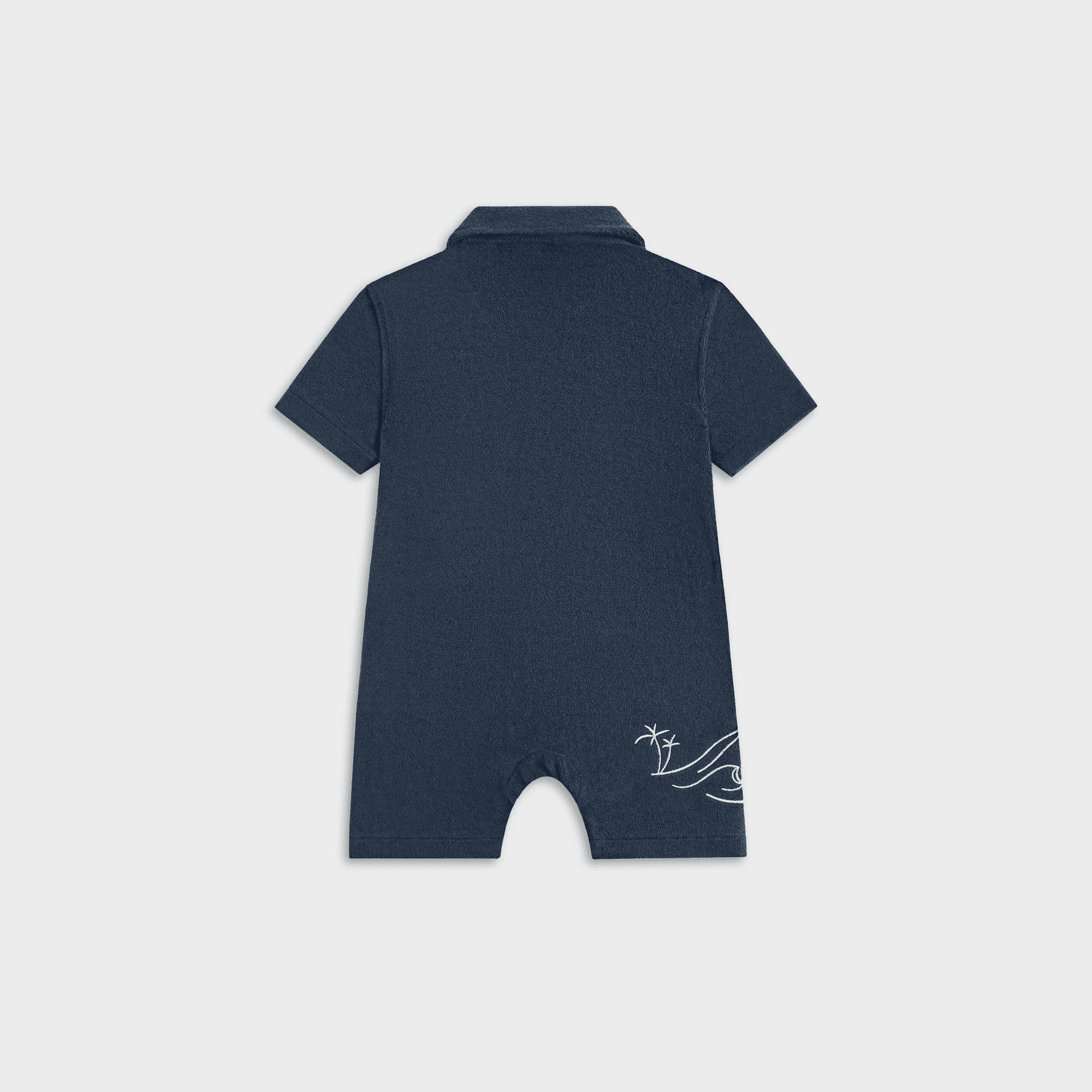 Kith Baby Novelty Terry Belmont Coverall - Nocturnal — Image 4