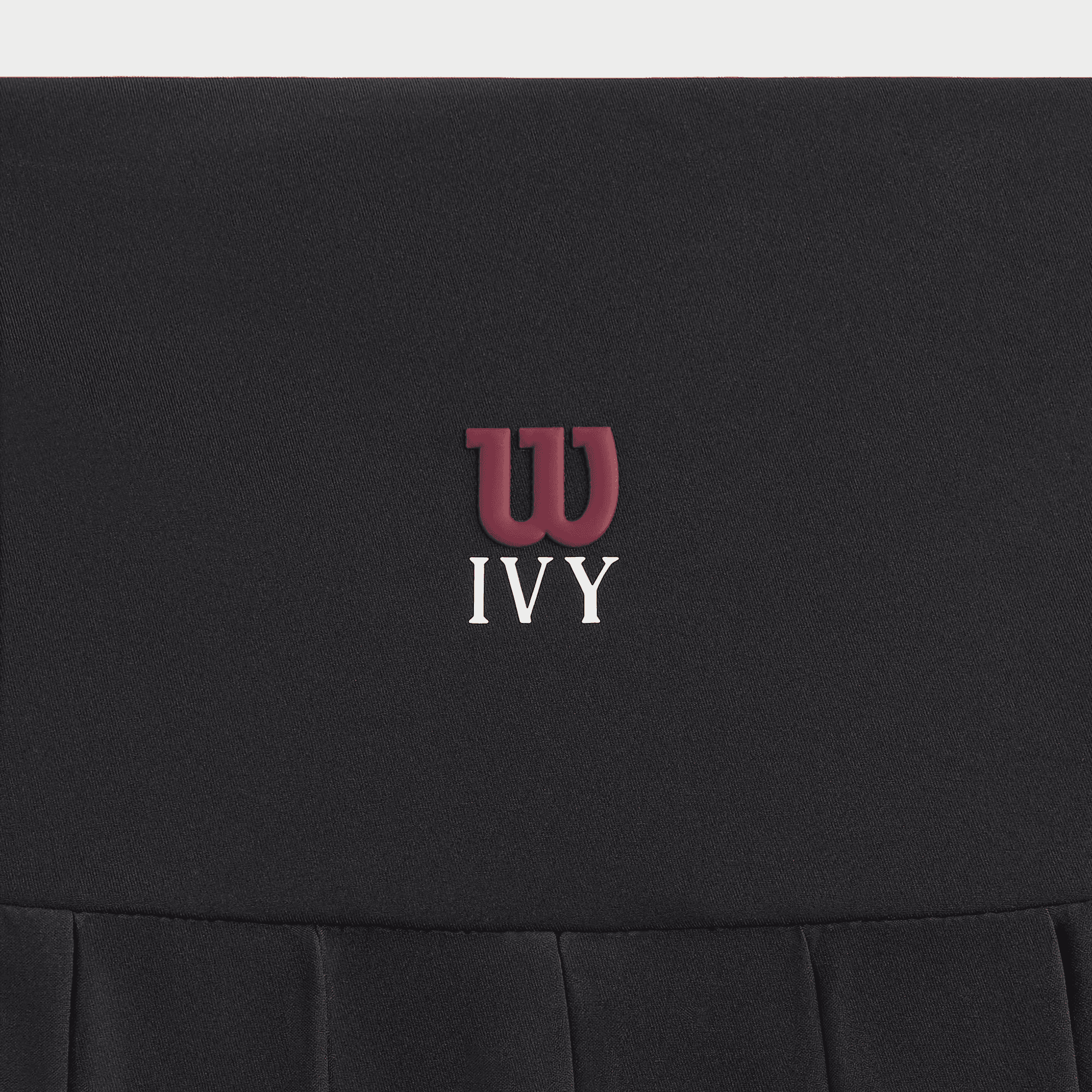 Kith Ivy for Wilson Women's Eastside Tennis Mini Skirt - Black — Image 2