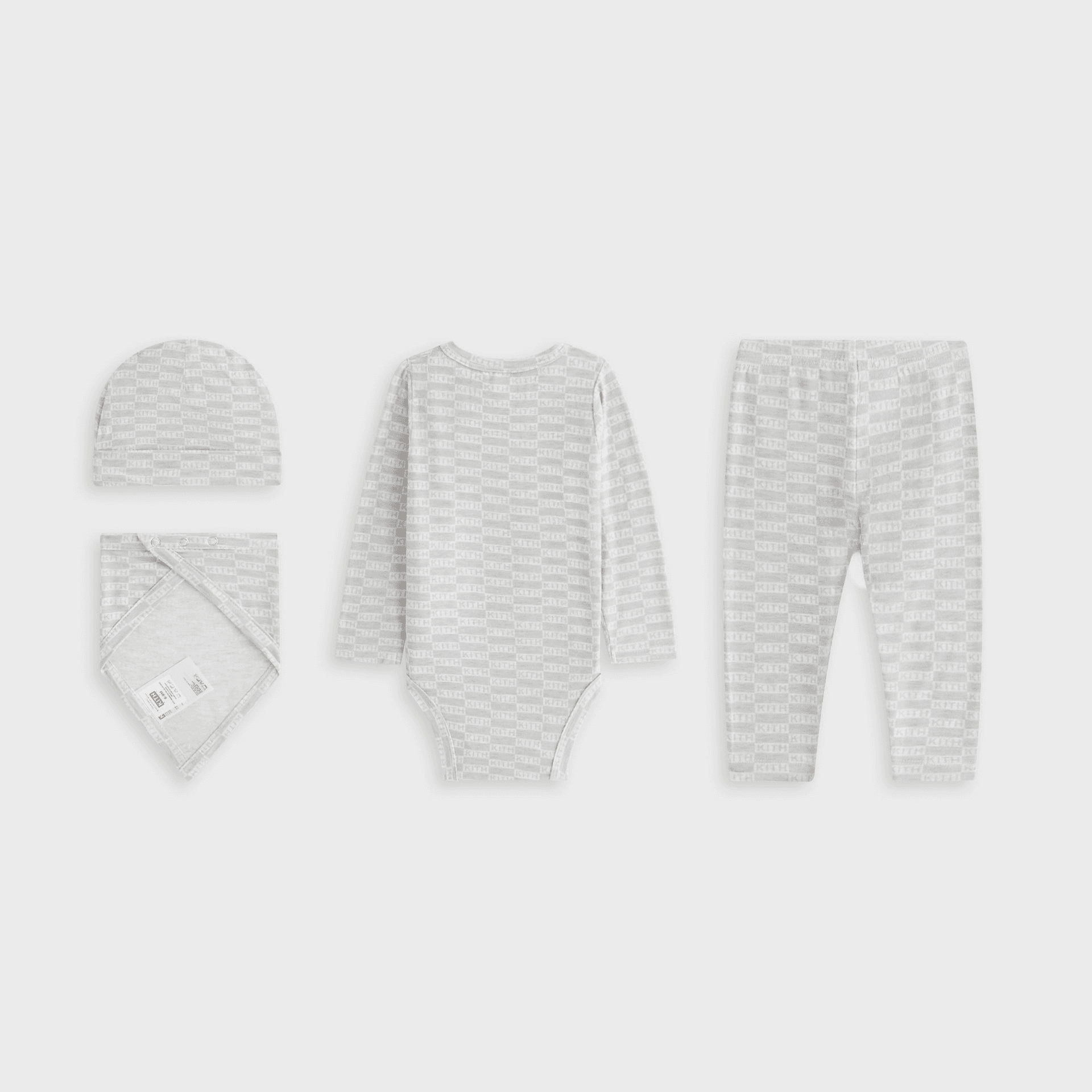 Kith Baby Classic Gift Set - Light Heather Grey — Image 3