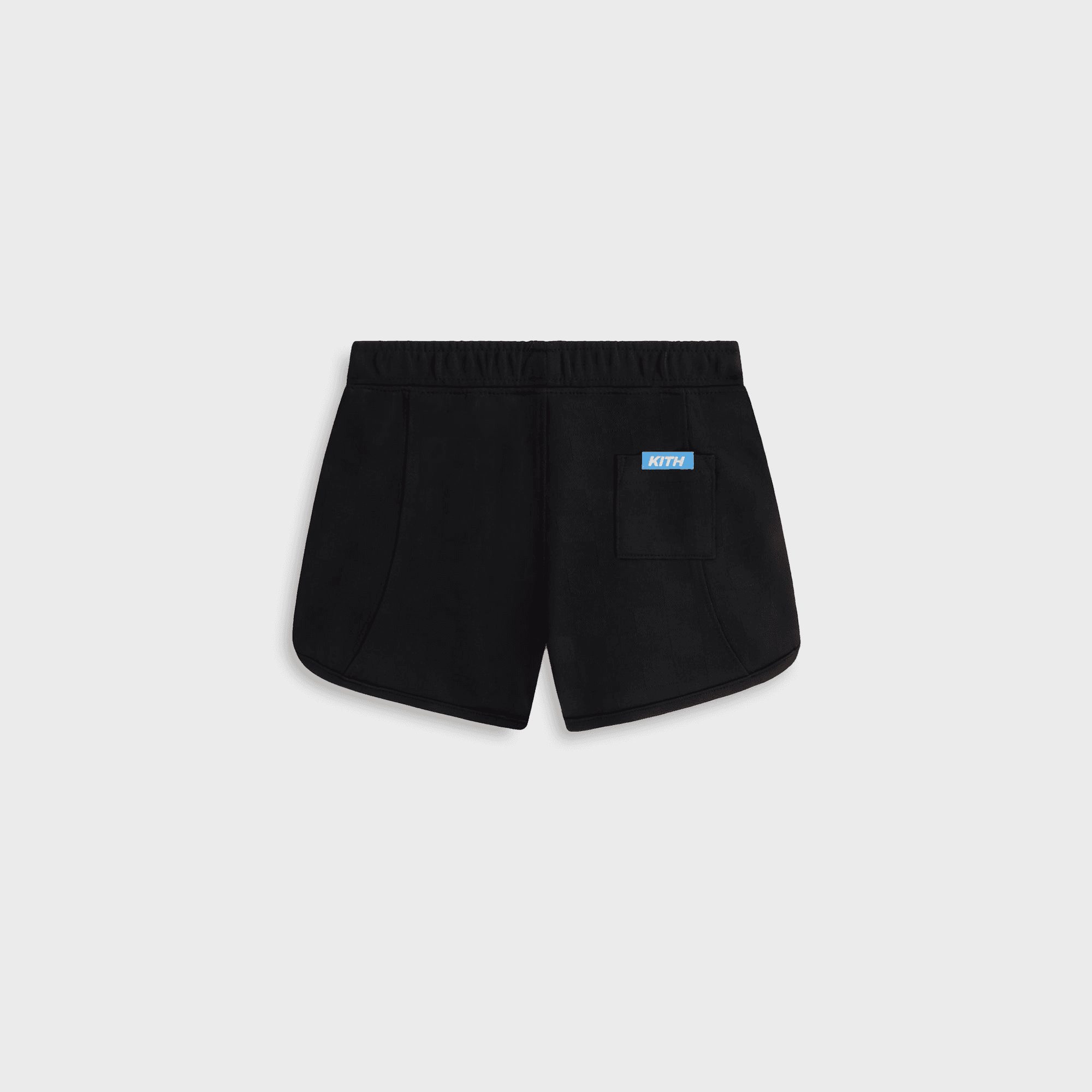 Kith Baby Checkerboard Soccer Jordan Short - Black — Image 5