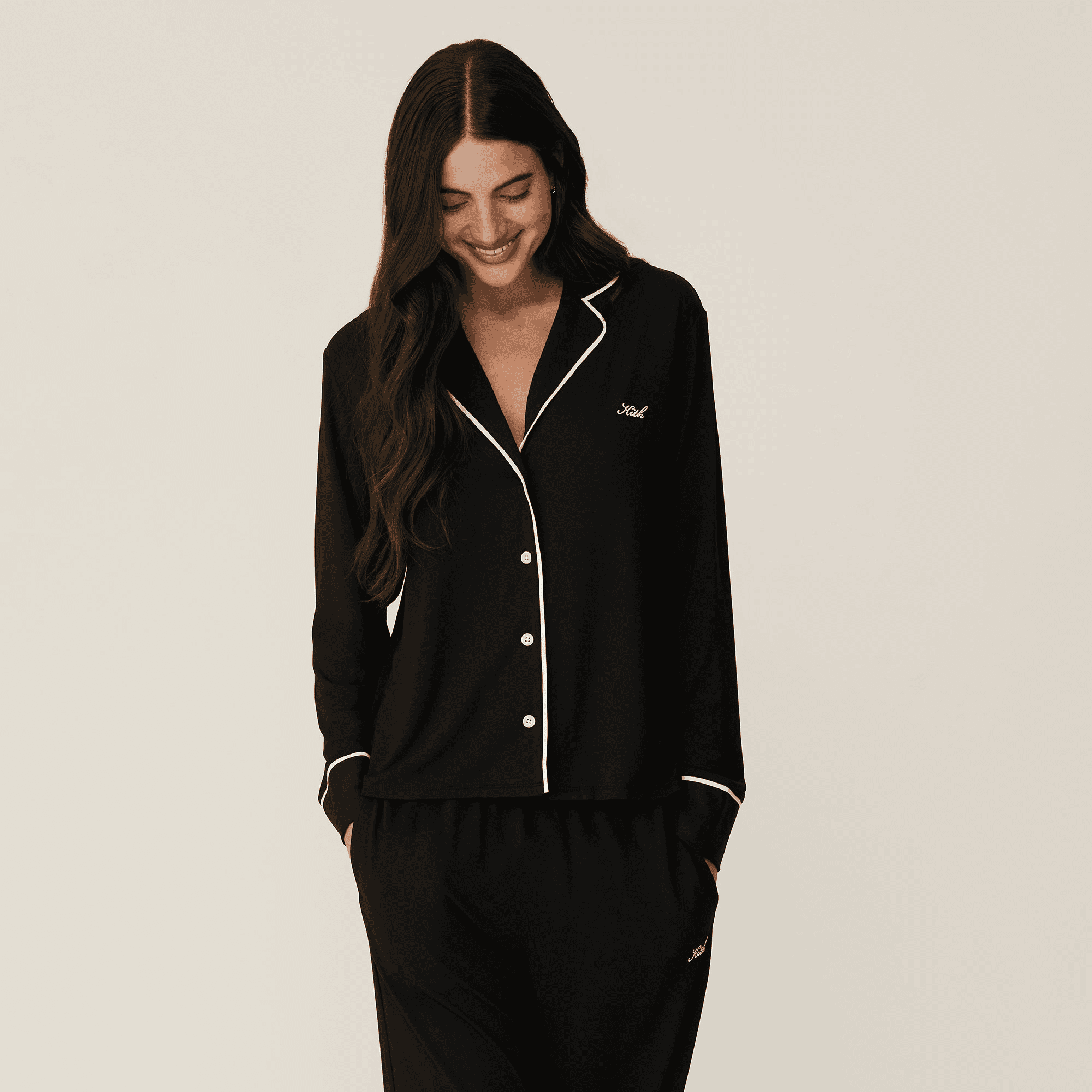 Kith Women Pajama Set - Black — Image 6