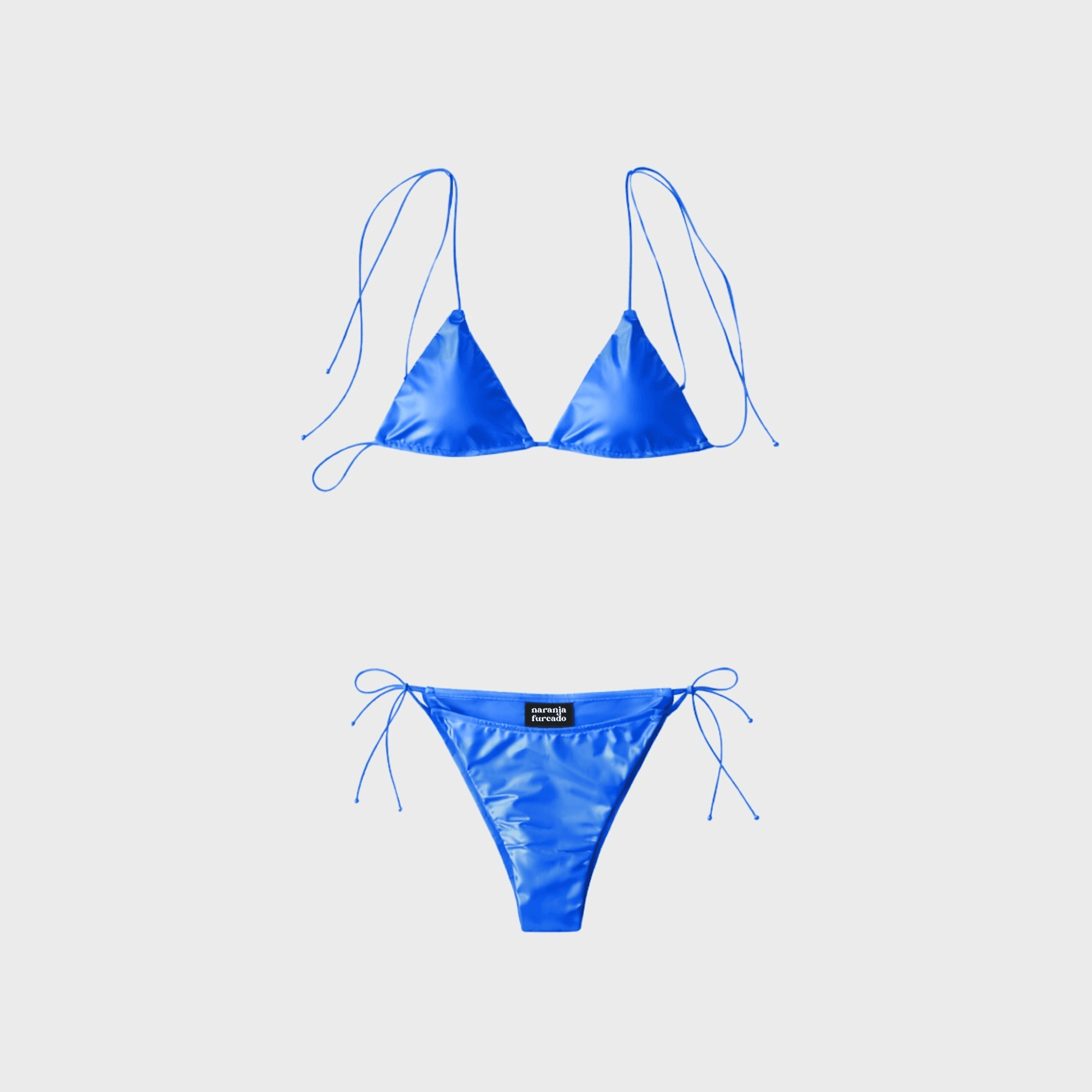 Naranja Furcado Triangle Set - Dodgerblue - Image 1