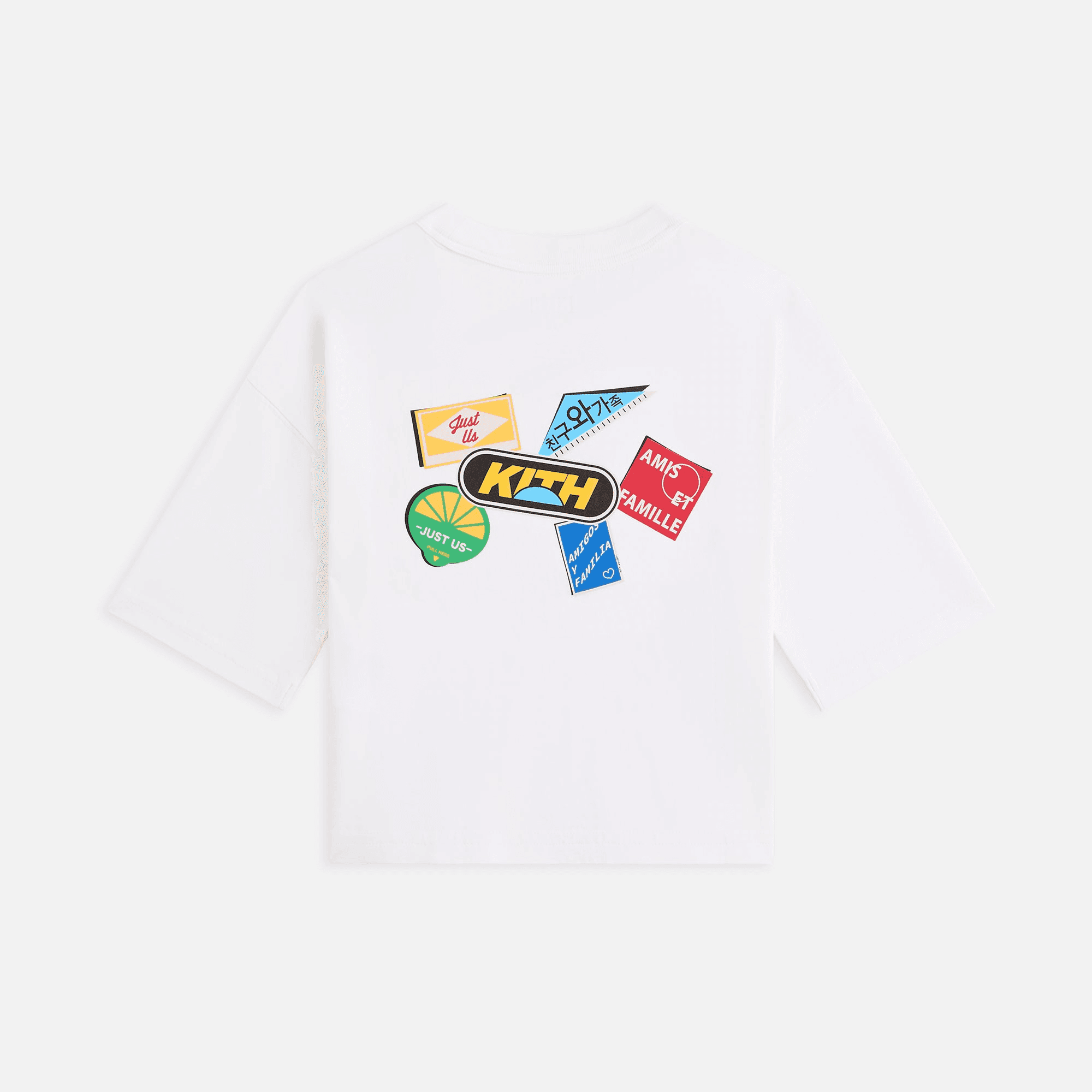 Kith Kids Friends & Family Graphic Leonard Tee - White — Image 5