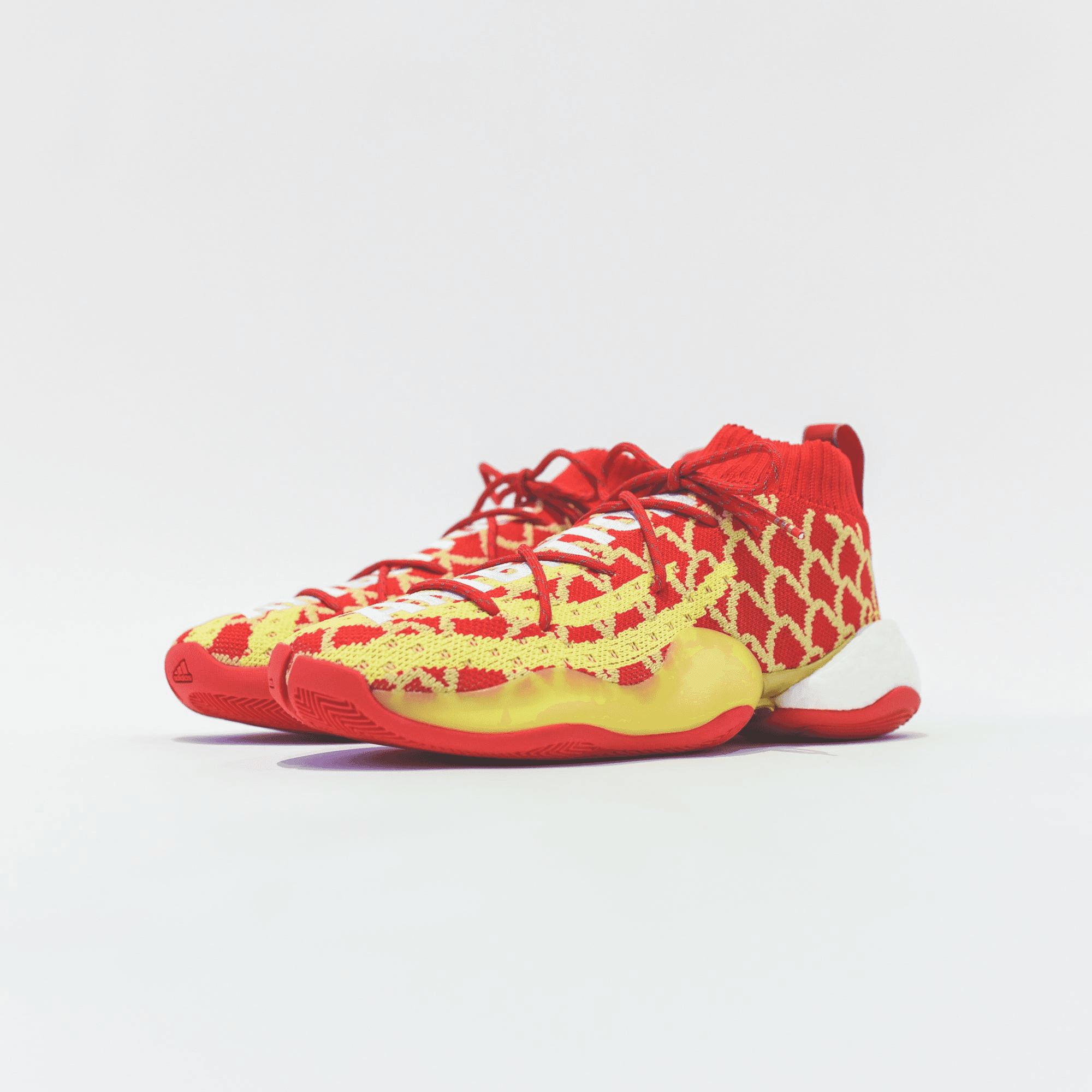 adidas x Pharrell Williams CNY BYW - Scarlet / Bright Yellow / Met Gold — Image 6