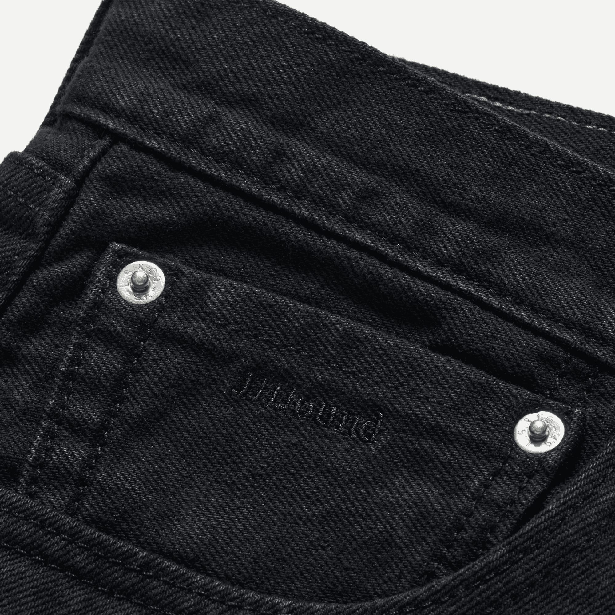 Levi's x JJJJound 501 '93 Jean - Black Overdye — Image 3