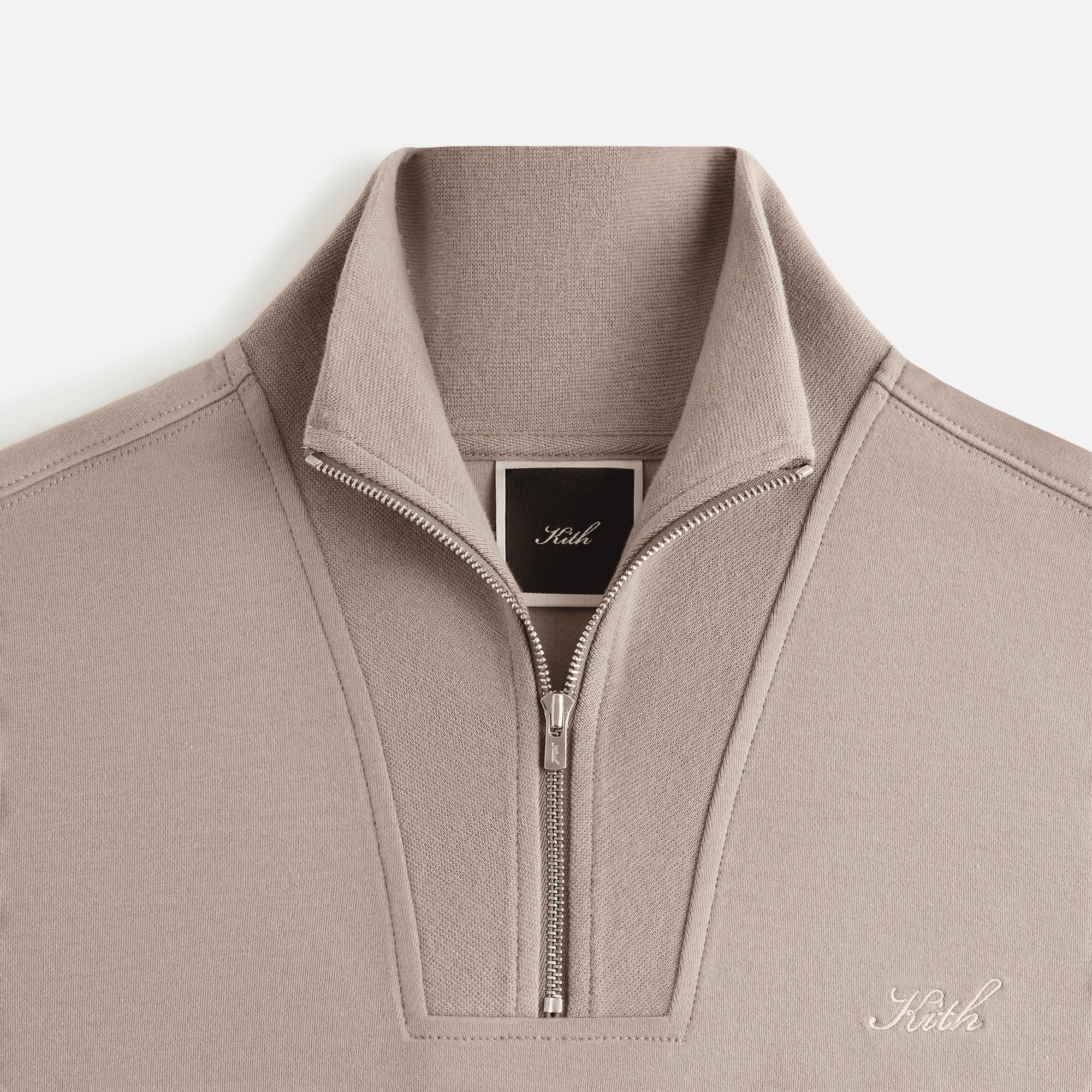 Kith Women Ryder Quarter Zip - Quicksand — Image 3