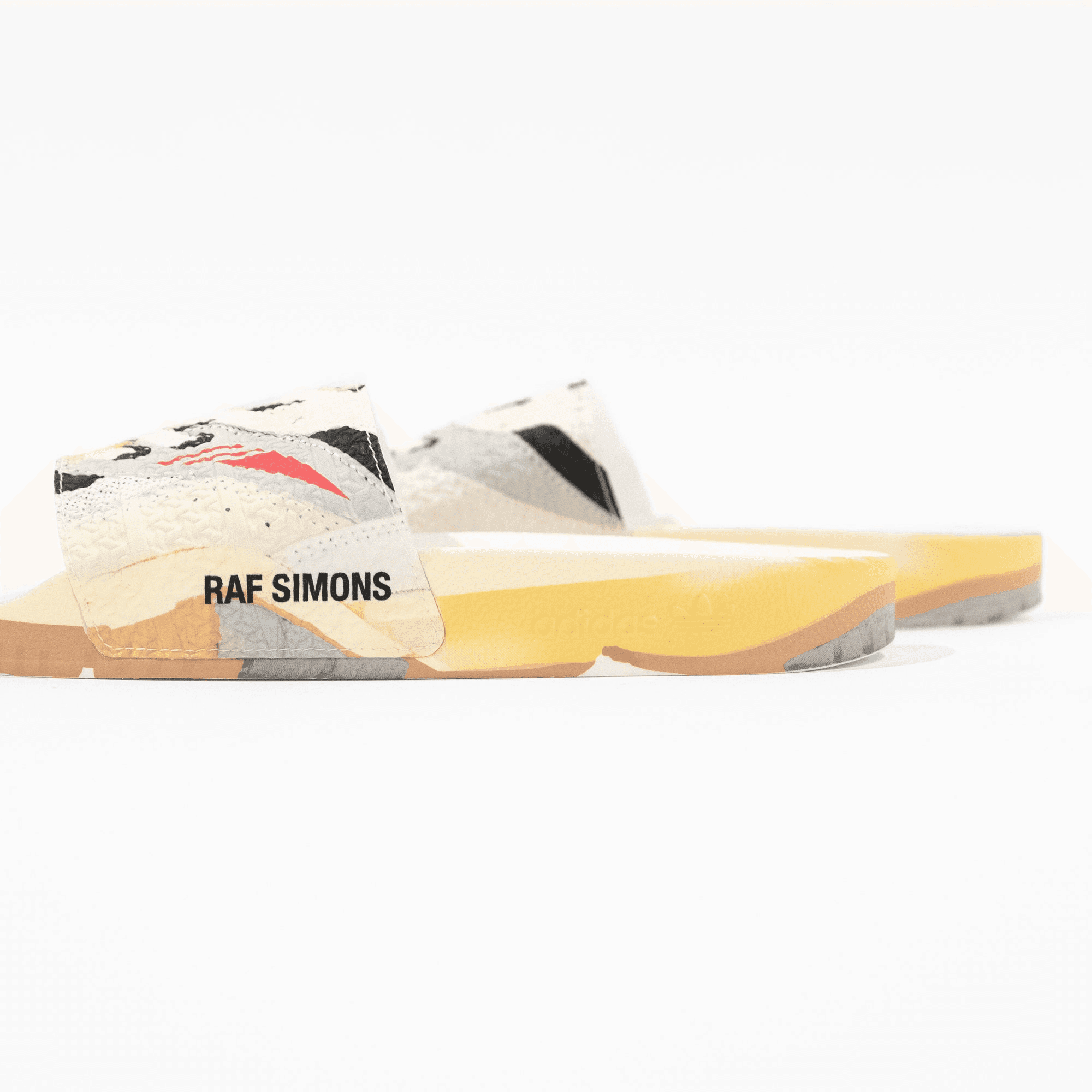 adidas by Raf Simons Torsion Adilette - White — Image 2