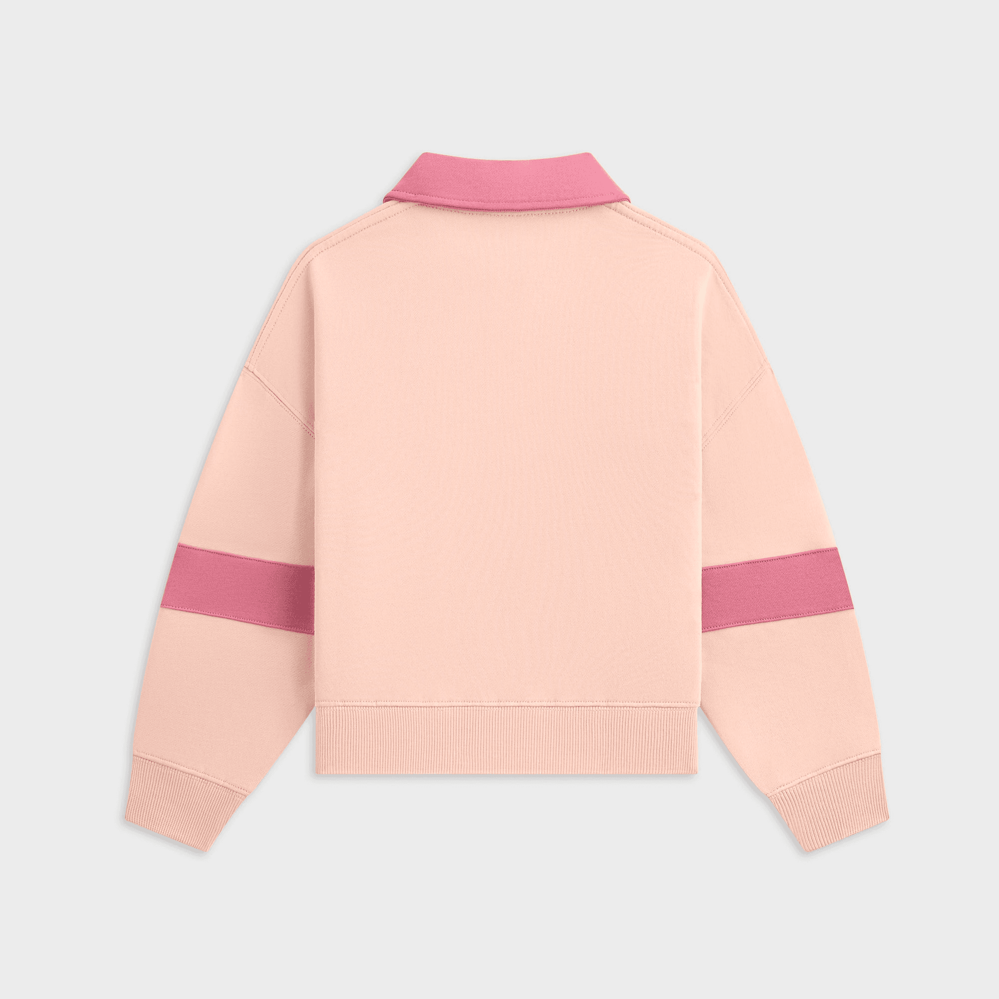 Kith Kids Nelson Quarter Zip Rugby - Peach Powder — Image 4