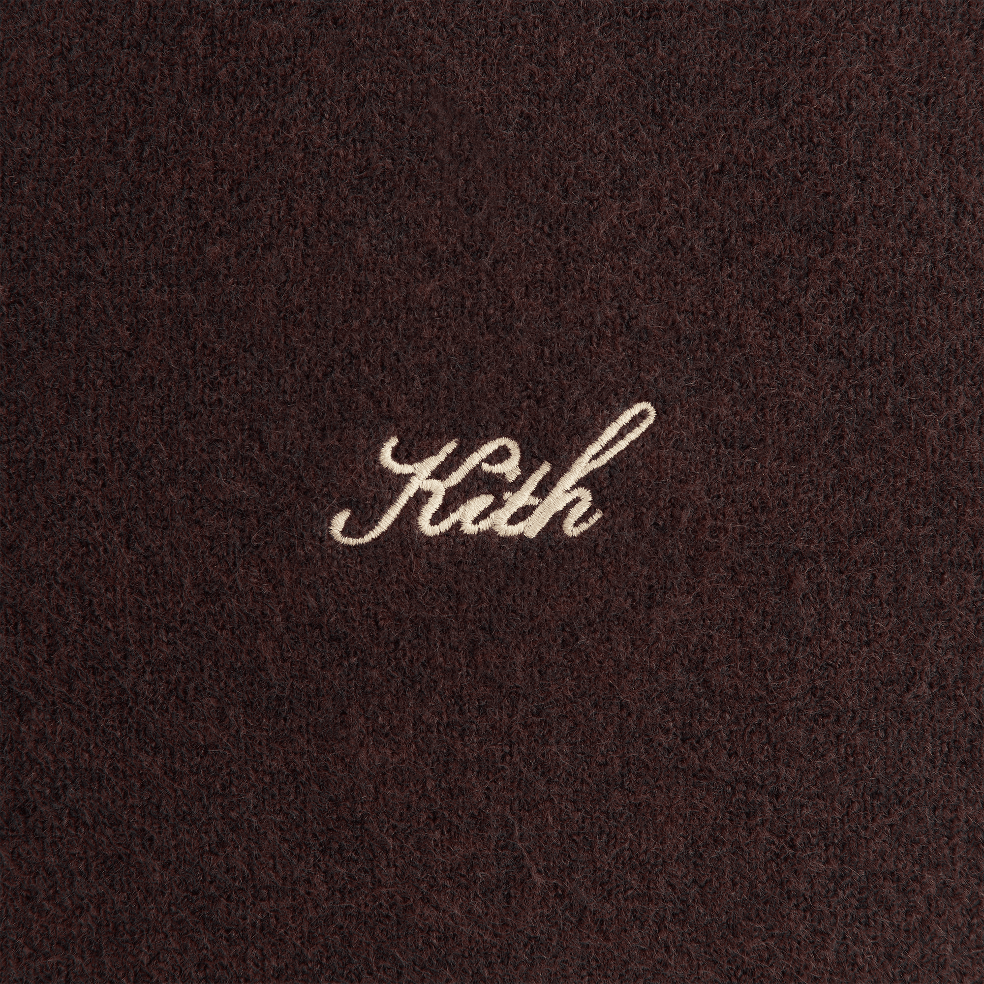 Kith Women Anja Cropped V-Neck Sweater - Incognito — Image 2