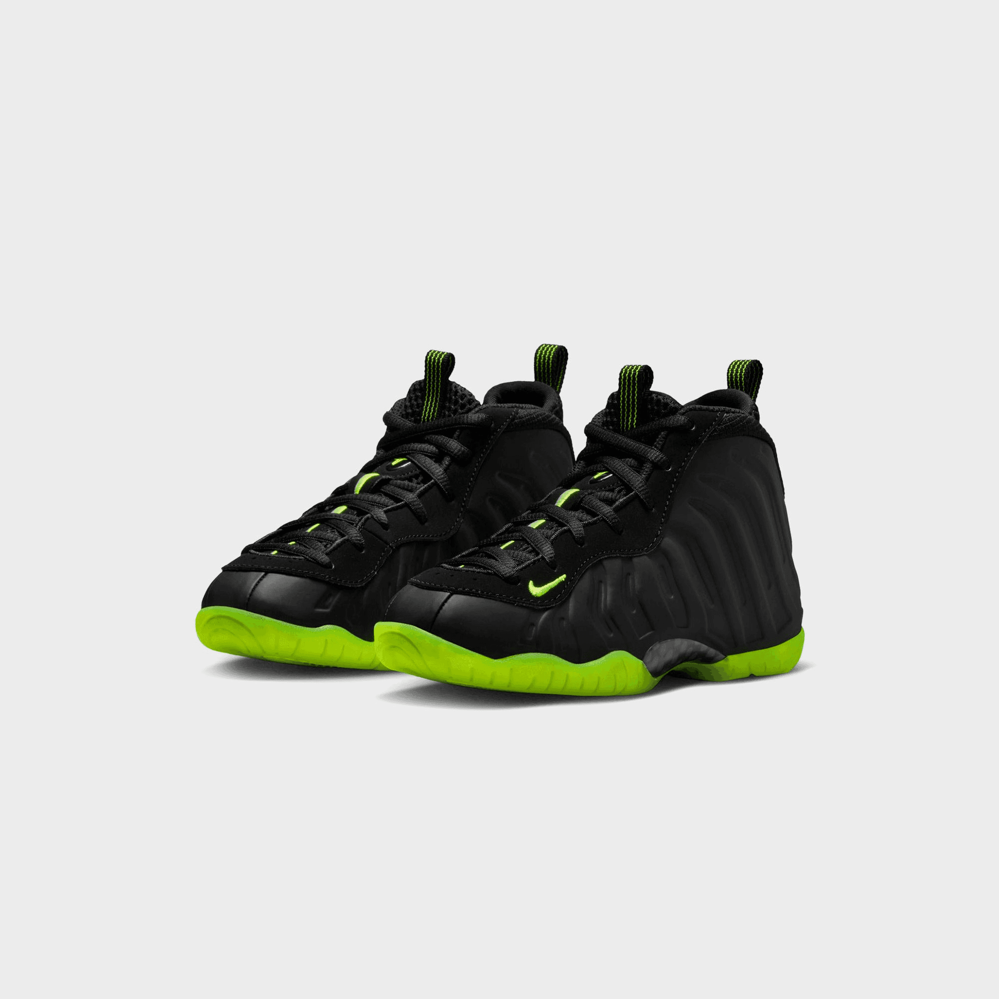 Nike PS Little Posite One - Black / Volt — Image 6