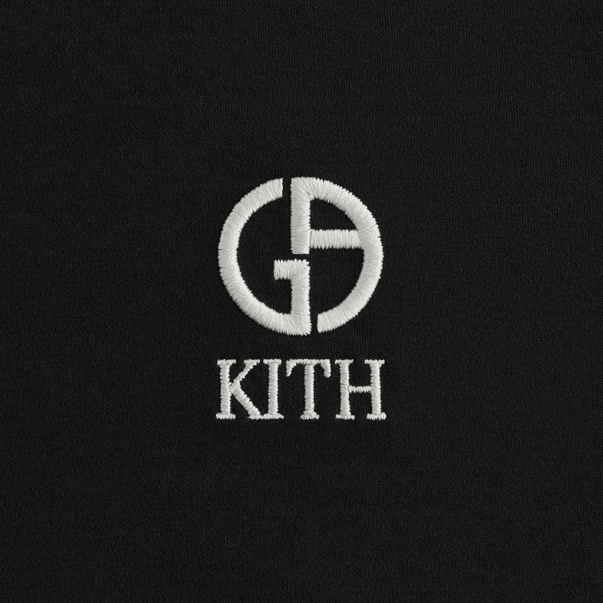 Giorgio Armani & Kith Women Mulberry Vintage Tee - Black — Image 2
