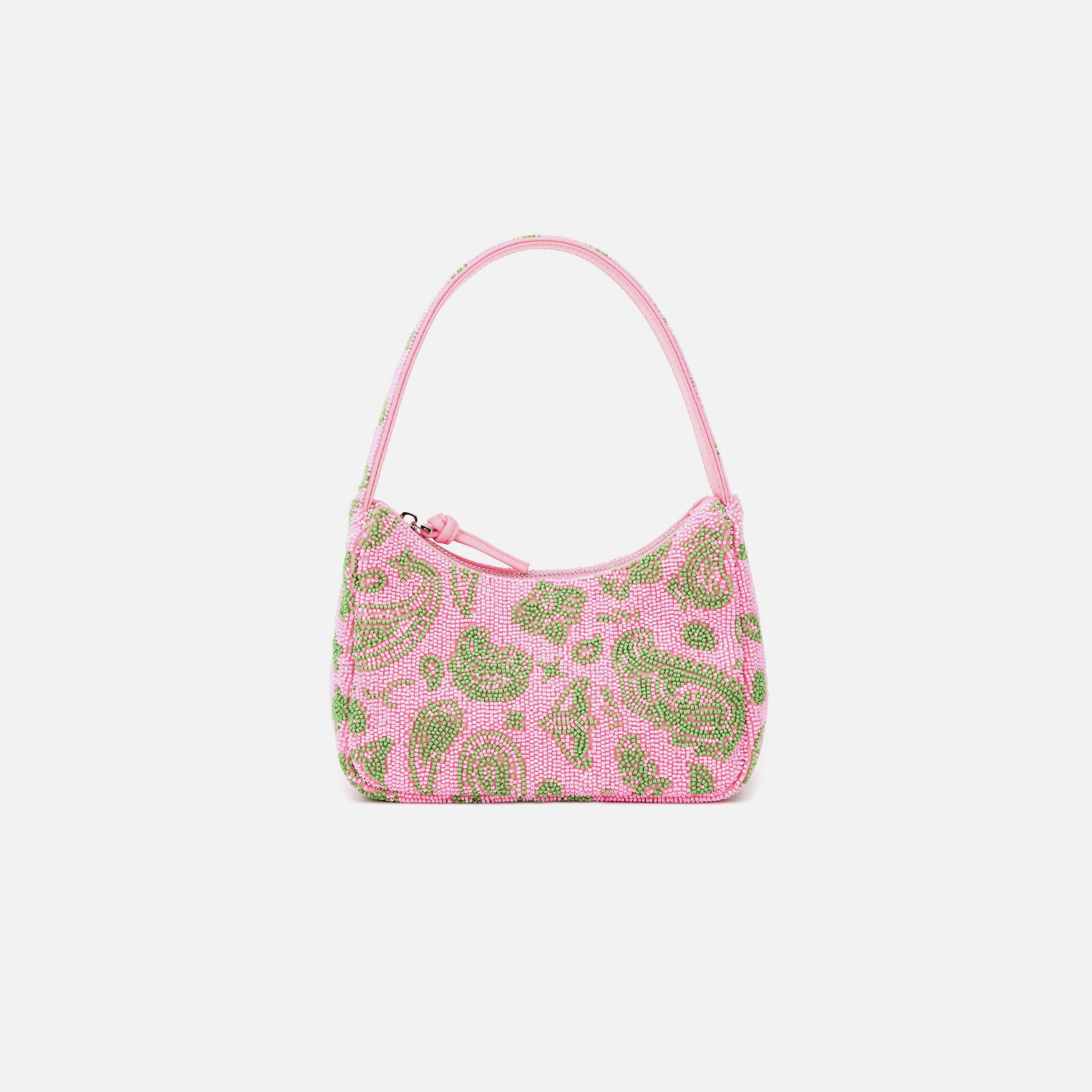 Brandon Blackwood Paisley Beaded Syls - Pink