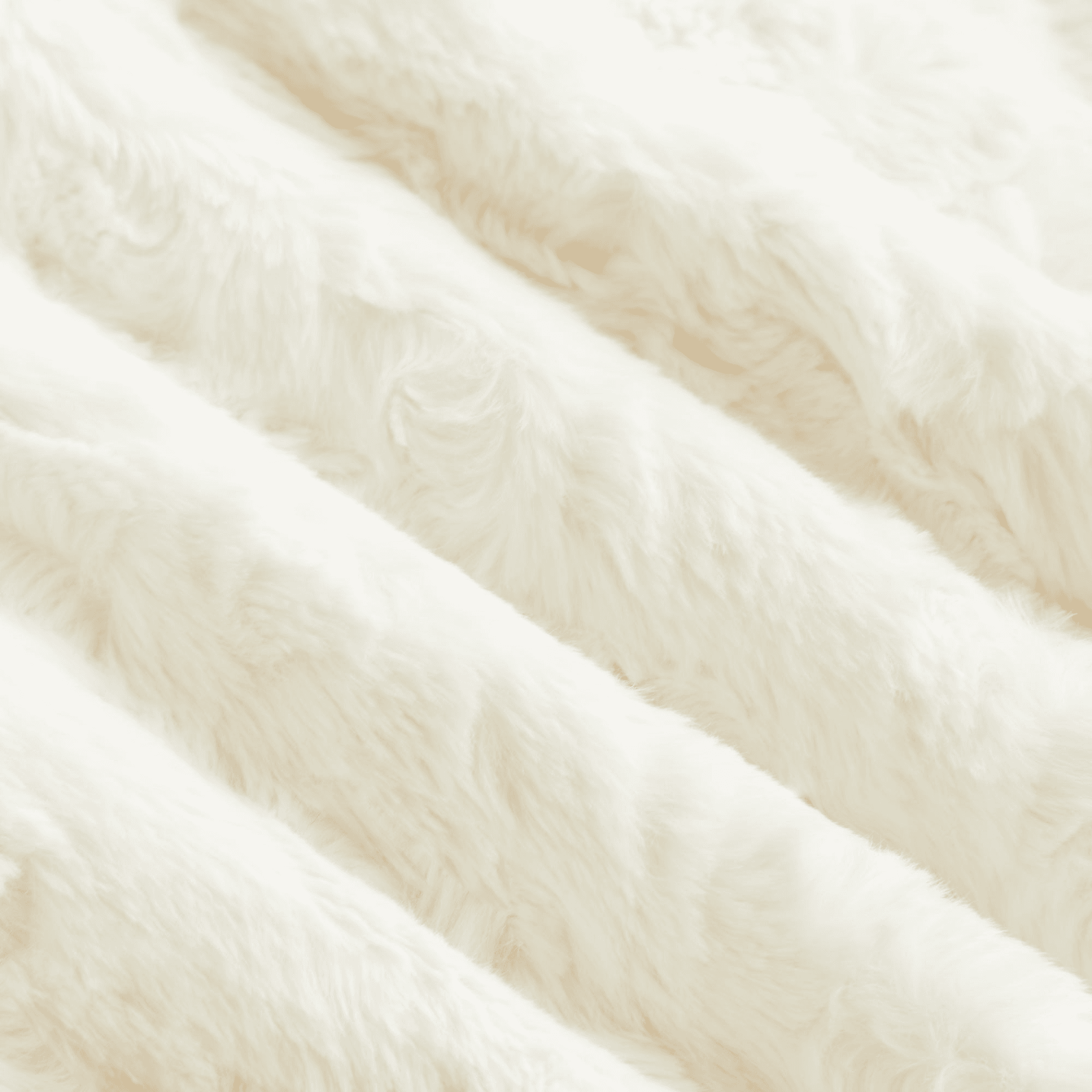 Kith Women Ashtyn Cowlick Fur Mini Skirt - Sandrift — Image 3