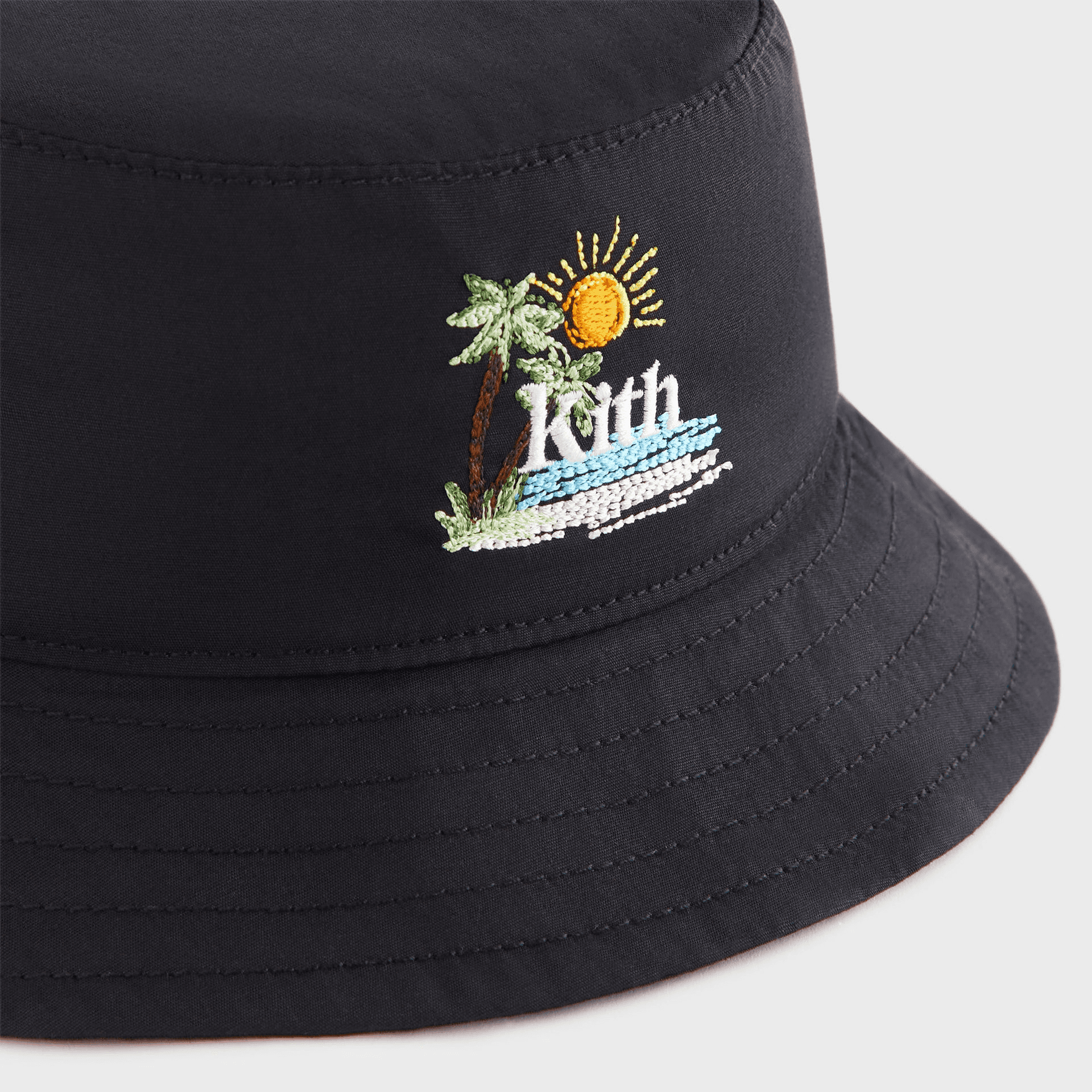 Kith Baby Summer Bucket Hat - Black — Image 2