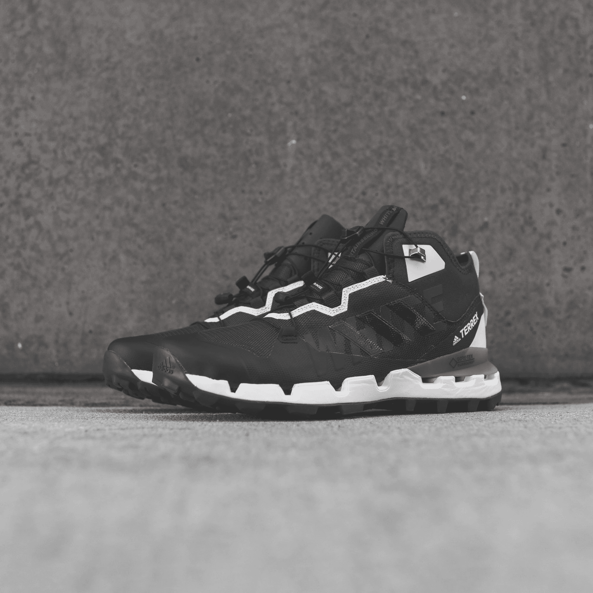 adidas Consortium x White Mountaineering Terrex Fast - Black / White — Image 4