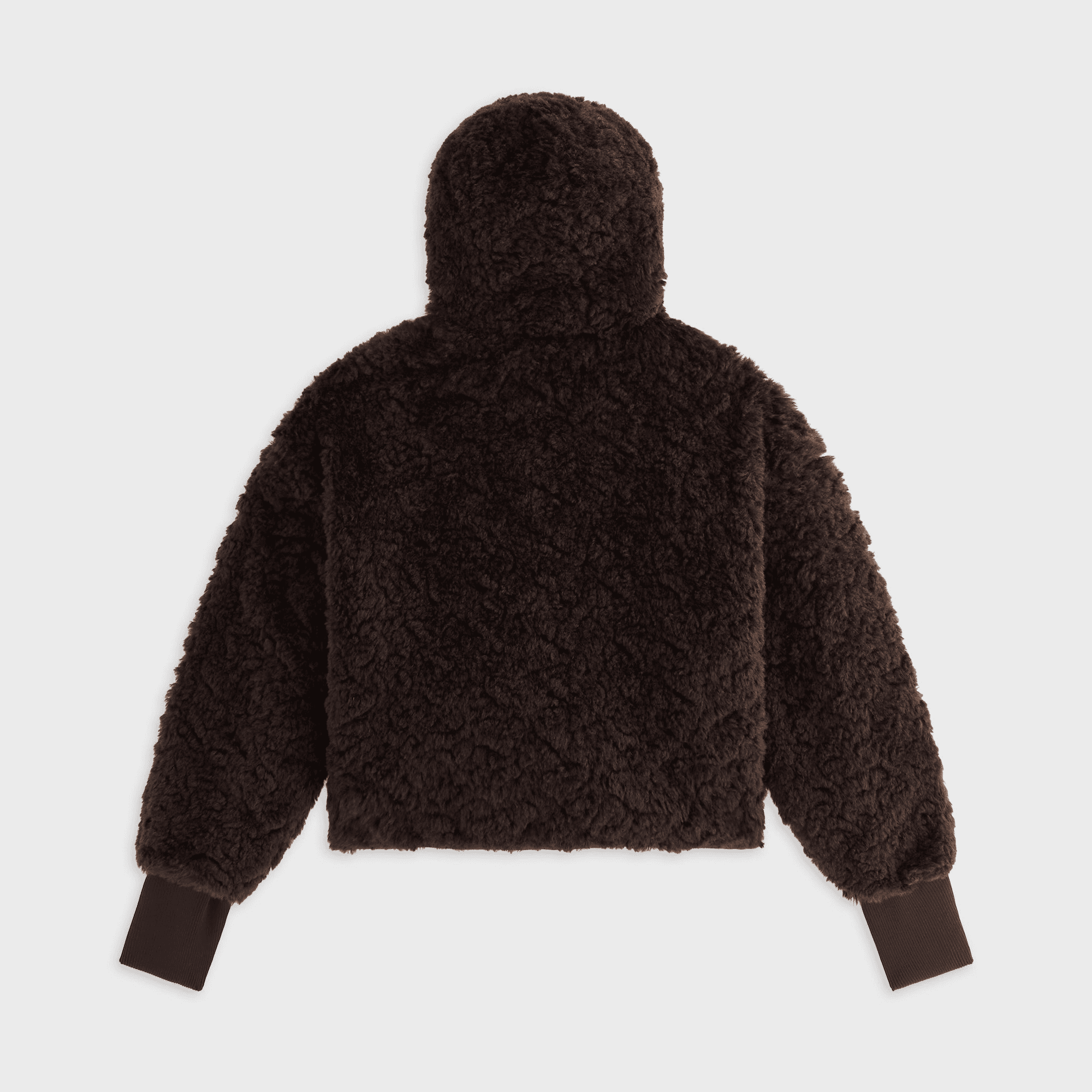Kith Women Saide Sherpa Hooded Jacket - Incognito — Image 4