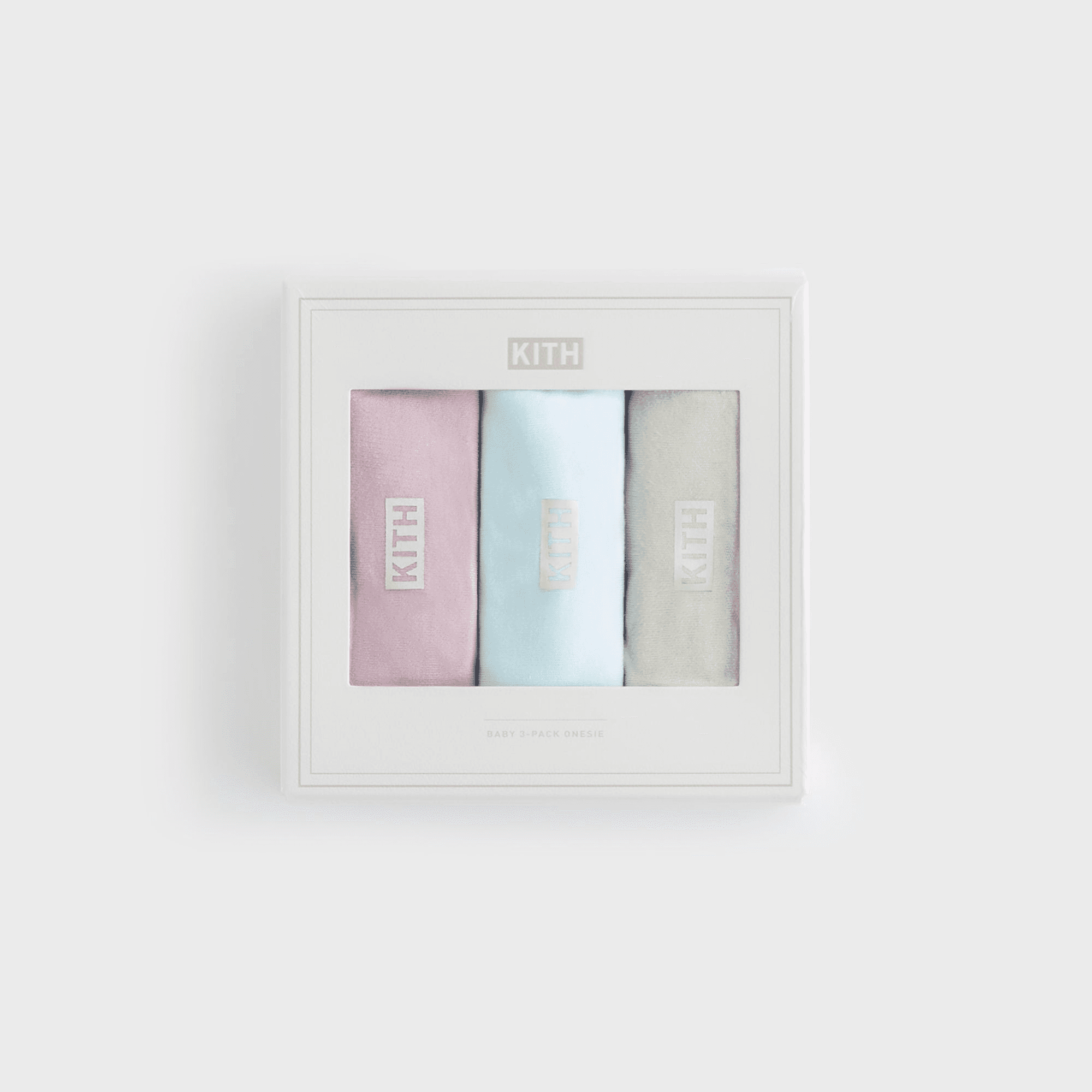 Kith Baby Palette 3-Pack Bodysuit - Dusty Quartz — Image 6