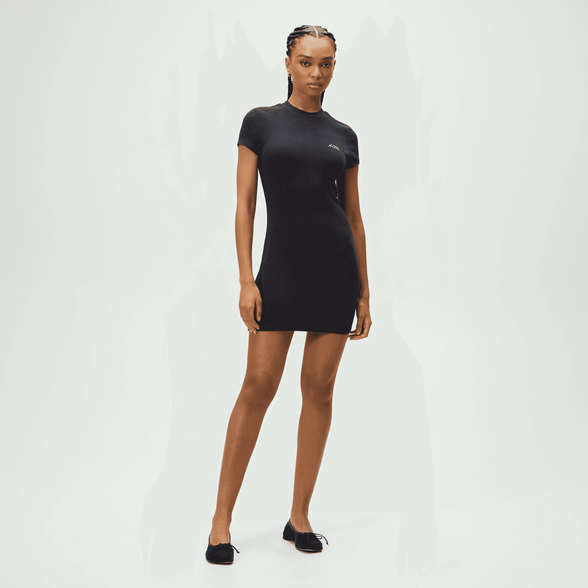 Kith Women Mulberry Mini Dress - Black — Image 5