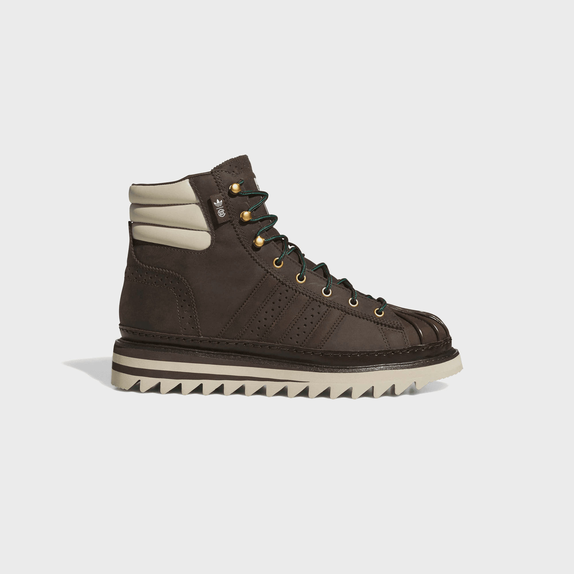 adidas x Edison Chen Clot Pro Model Boot - Dark Brown / Wonder Beige / Dark Brown - Image 1