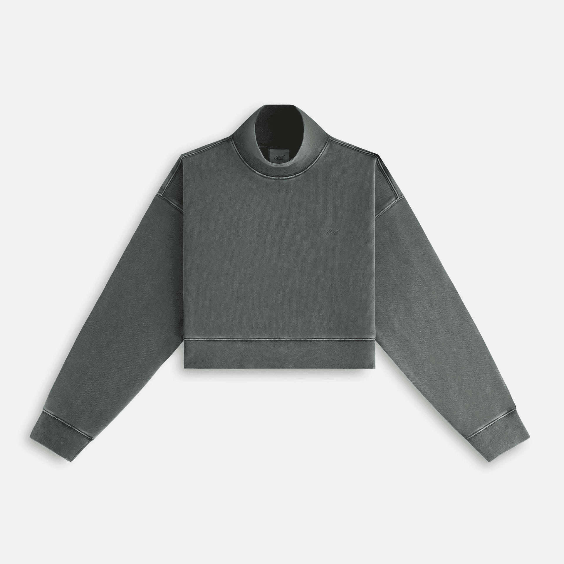 Kith Women Maryn Cropped Turtleneck - Machine — Image 5